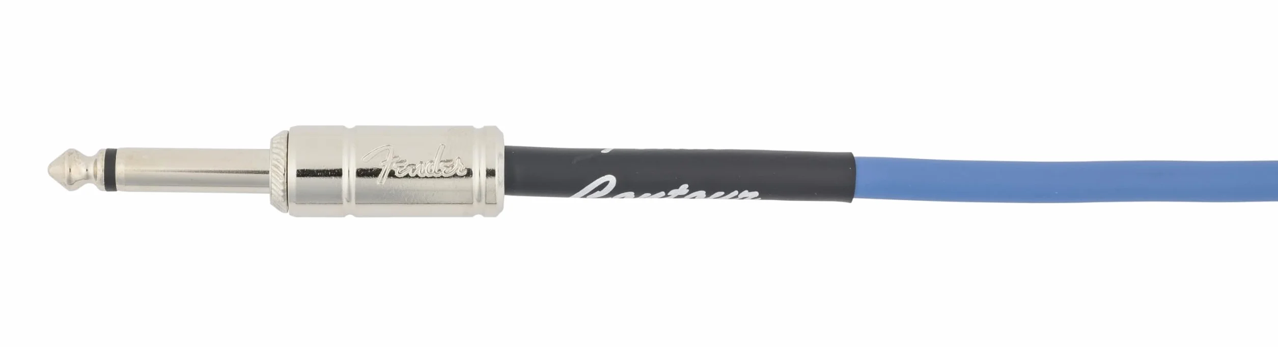 Fender Contour Instrument Cable, Stocking Stuffers, Guitar Cable, Guitar Accessories, Straight/Straight, Lake Placid Blue, 10 ft