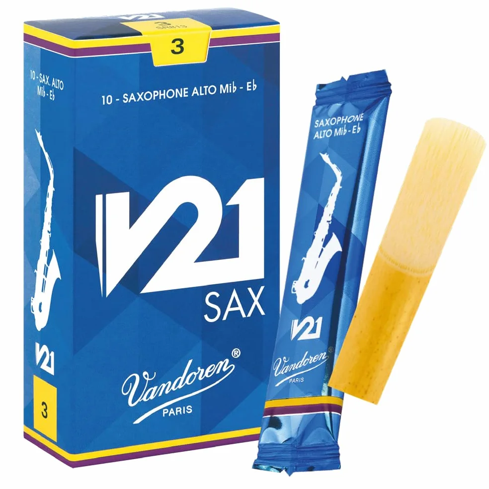 Vandoren stroik do saksofonu altowego V21 wytrzymałość: 3