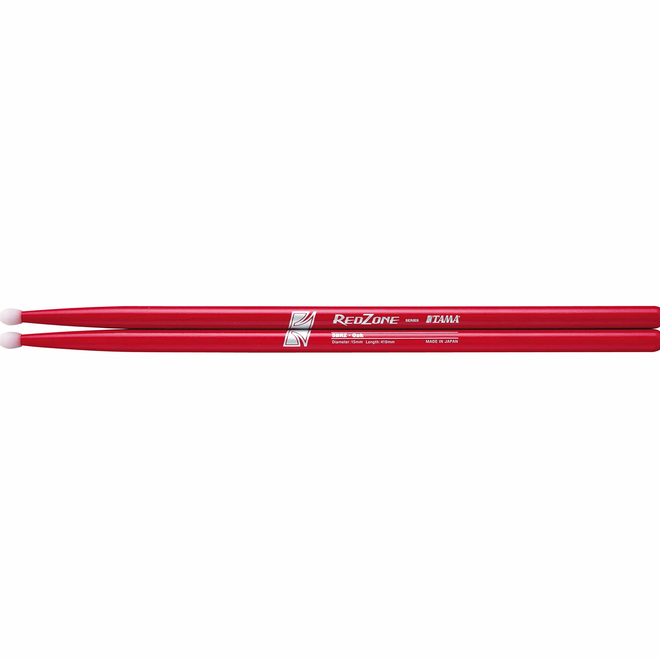 Tama TAMA-O5BRZ Redzone Nylon Tip kijki bębnowe (para, długość 419 mm, średnica 15 mm)