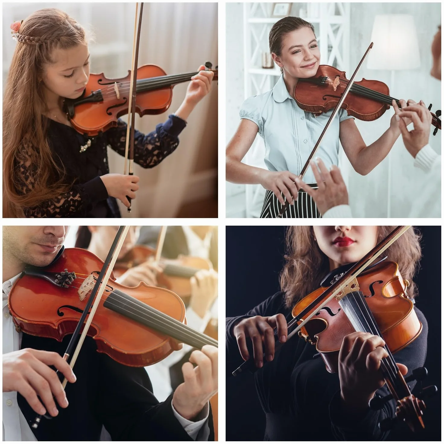 Paquete de 2 Resina Violin, Fansjoy Colofonia Natural con Estuche, para Violín, Viola y Violonchelo Arcos