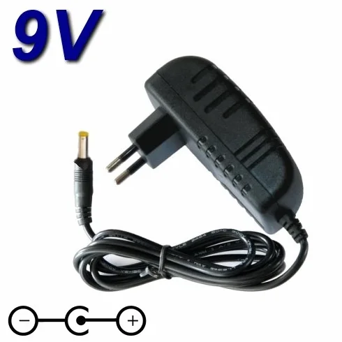 TOP CHARGEUR * Zasilacz sieciowy adapter sieciowy kabel do ładowania ładowarka 9 V do analogowego rytmu Machine Korg Volca Beats