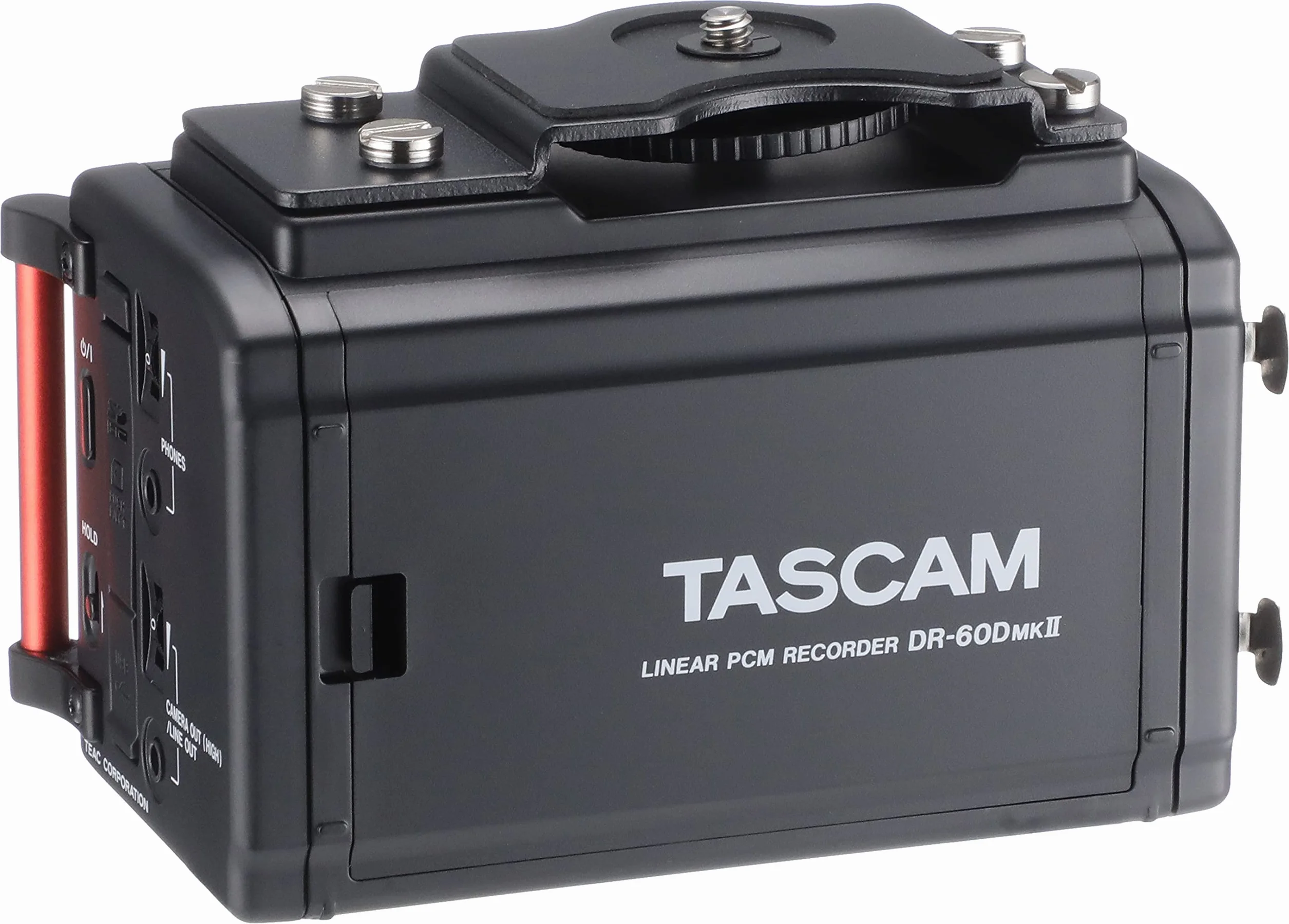Tascam DR-60DMKII Rejestrator Audio Do Kamer DSLR, Czarny
