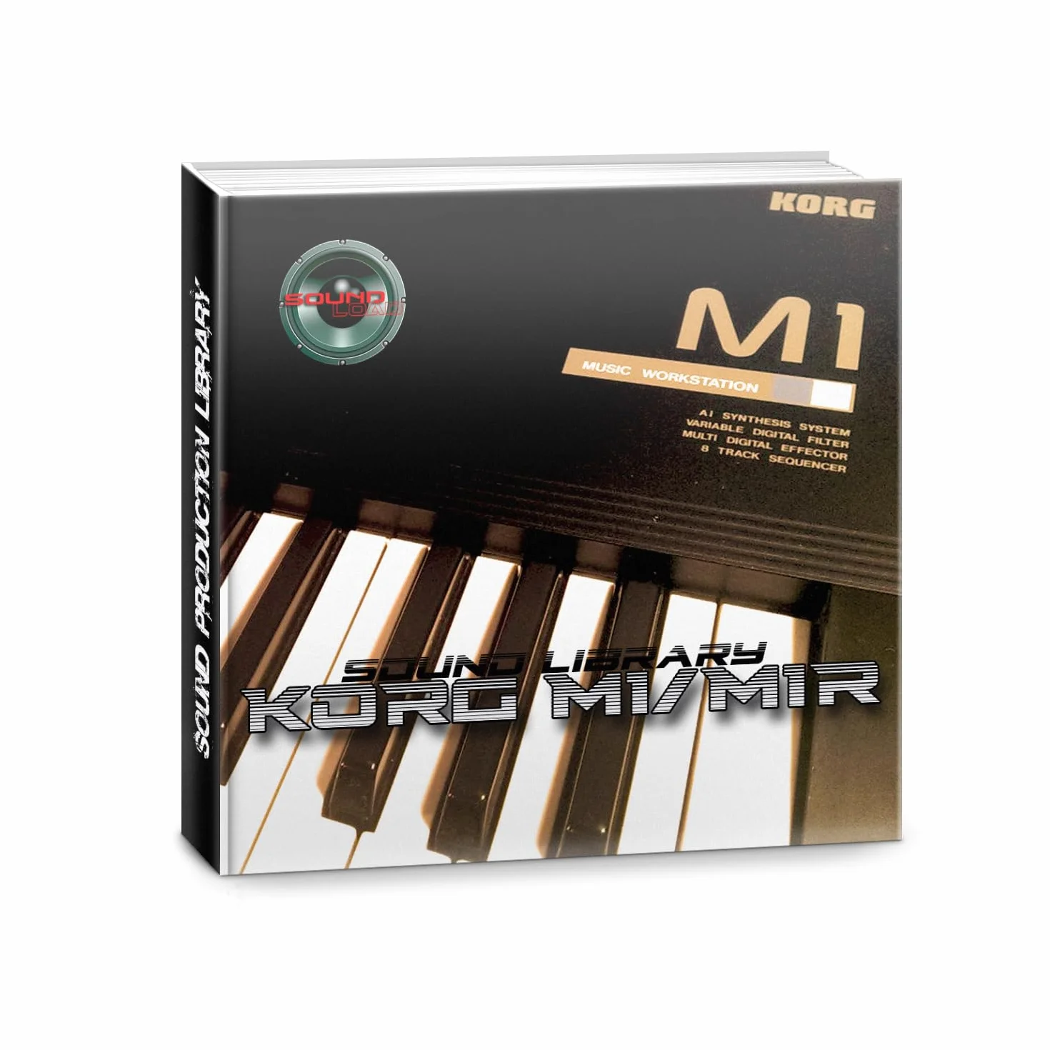 KORG M1/M1R - Duża oryginalna fabryka i nowo utworzona biblioteka/redaktorzy dźwięków