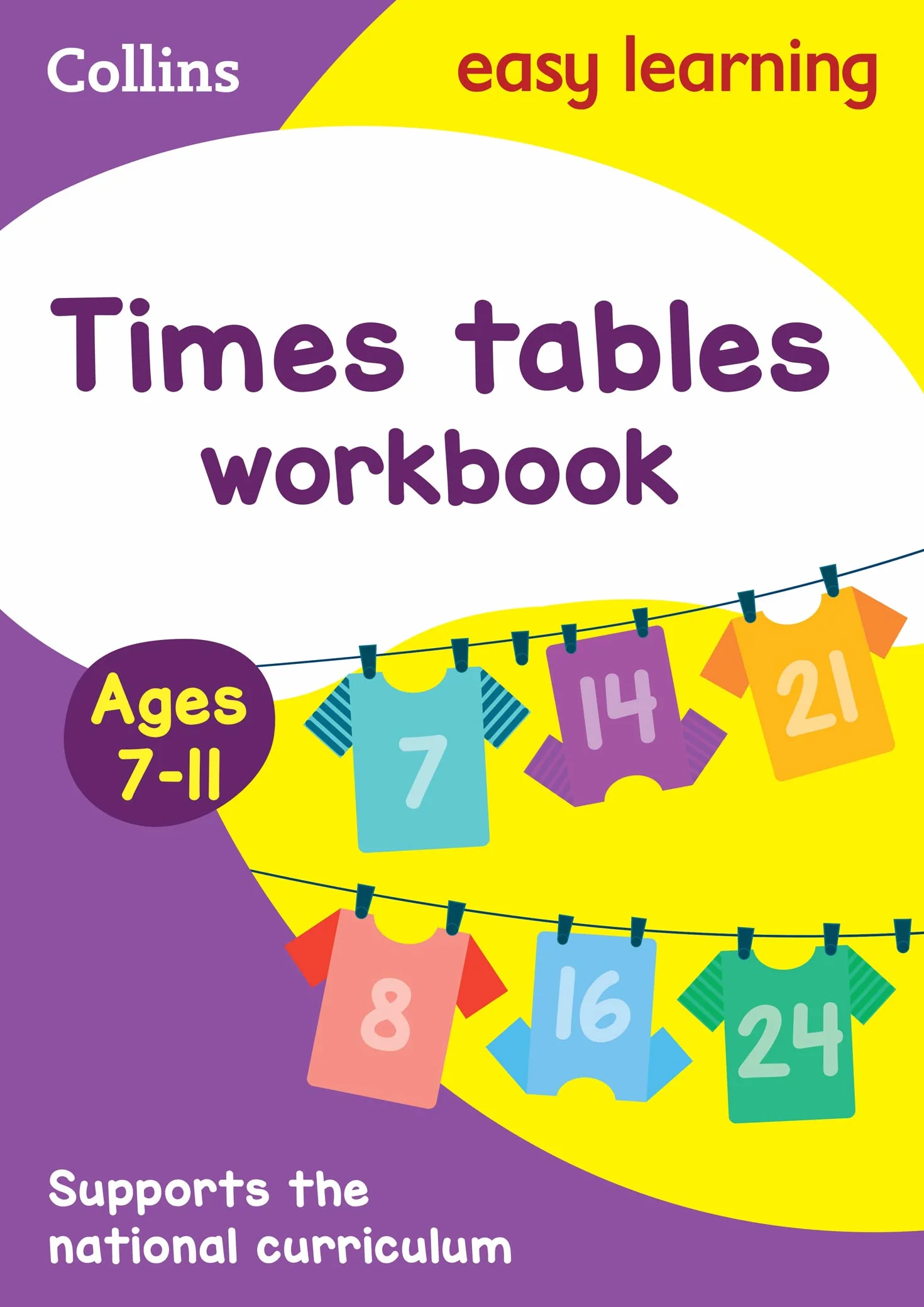 Times Tables Workbook Ages 7-11: Ideal for home learning