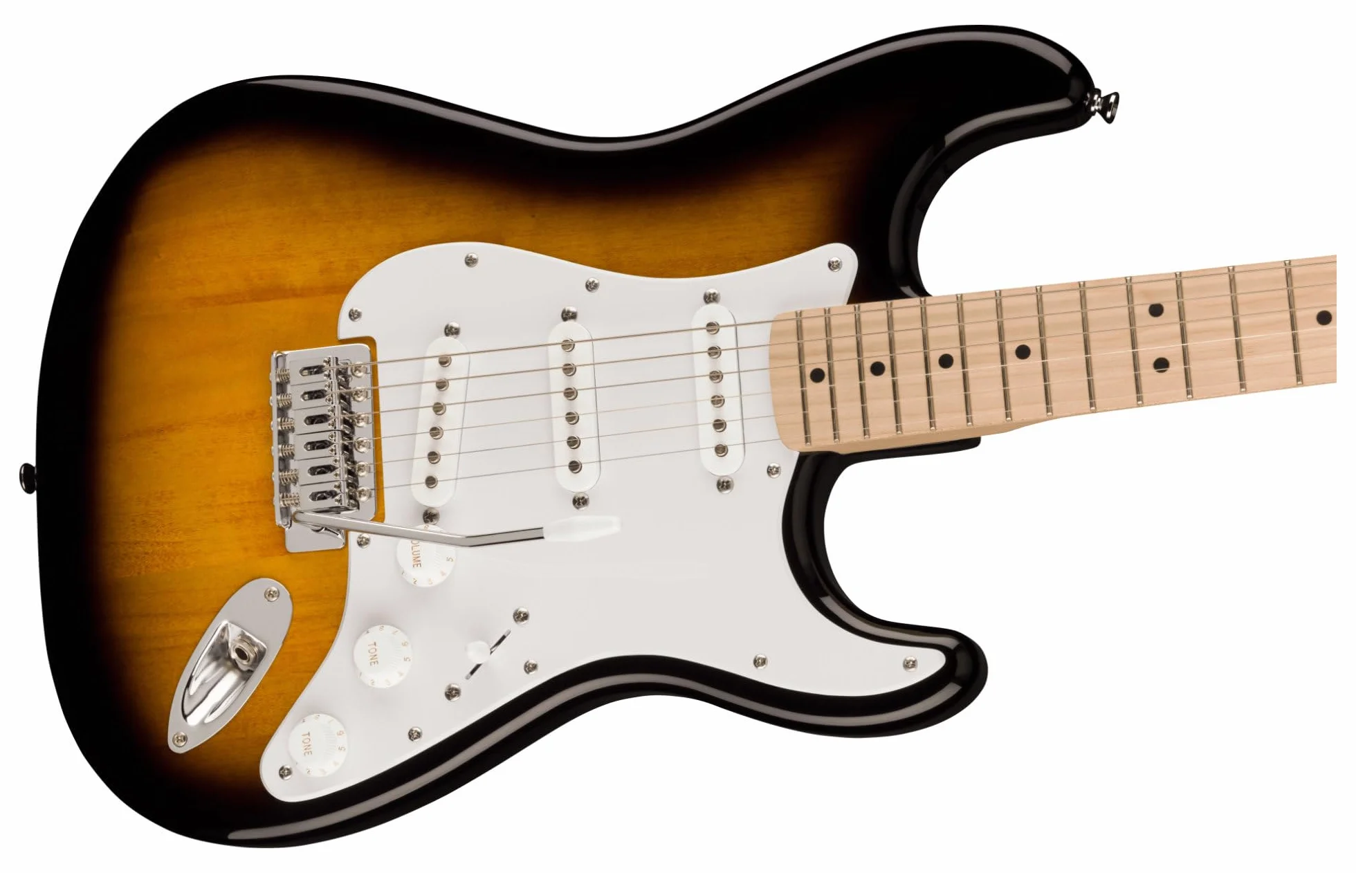 Squier Sonic Series Stratocaster Pack MN 2-Color Sunburst - Zestaw gitary elektrycznej