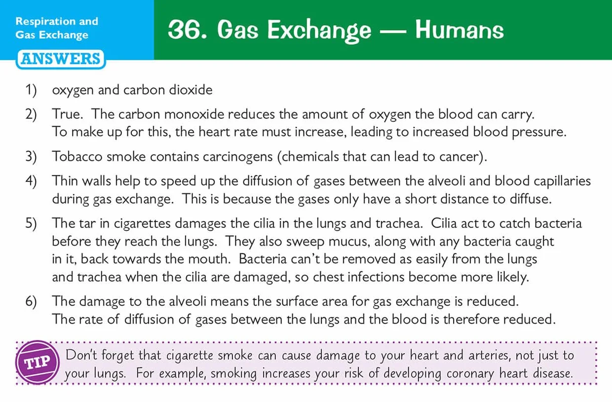 Edexcel International GCSE Biology: Revision Question Cards