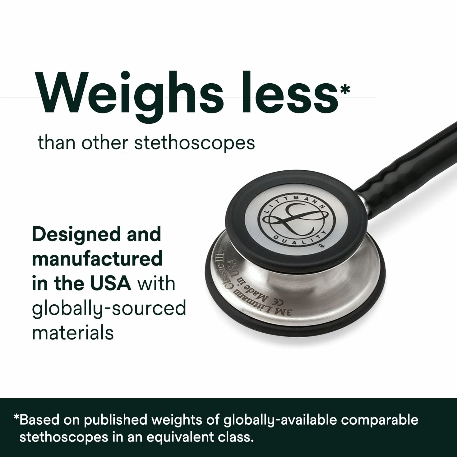 3M Littmann Classic III Stetoskop, 5839, limonkowy