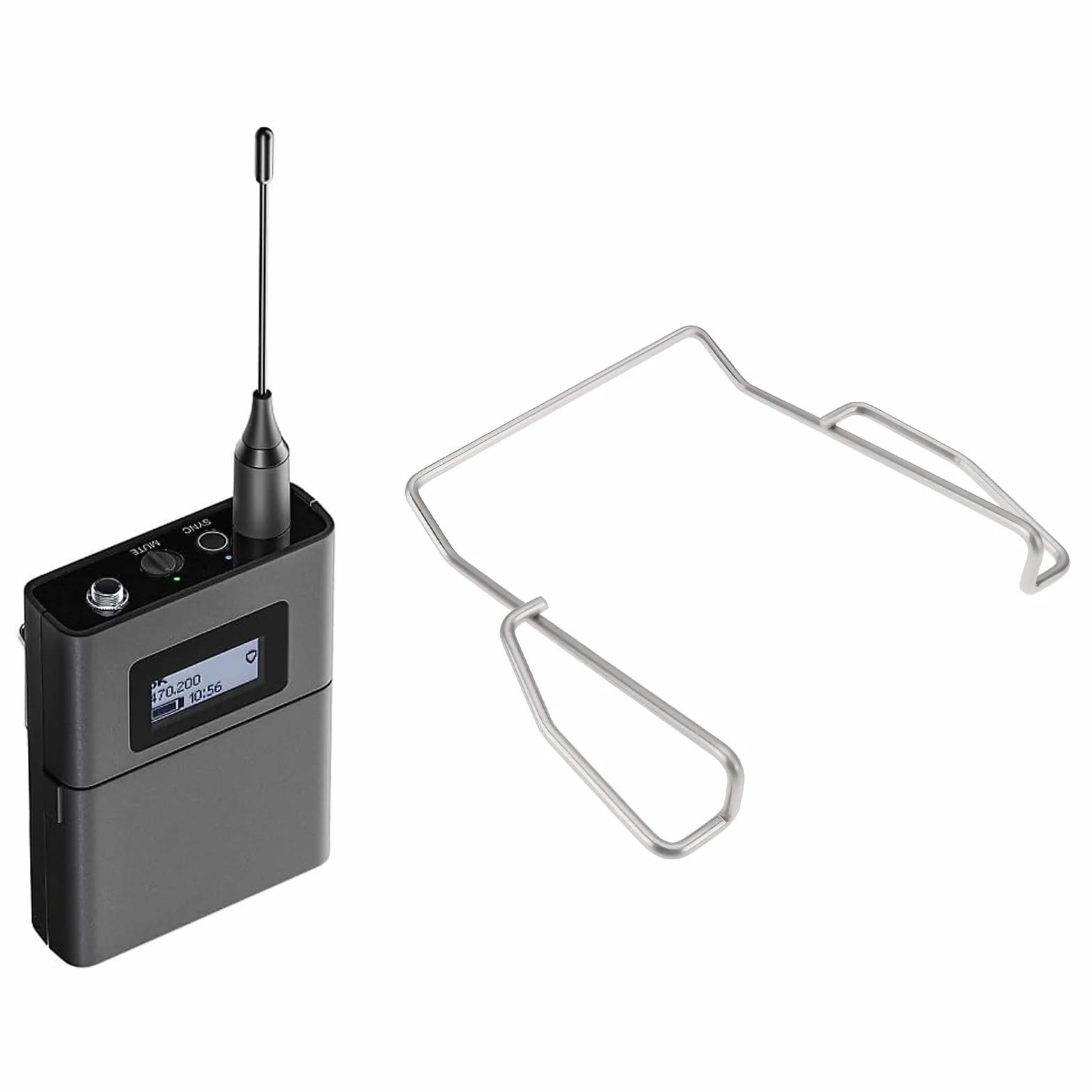 SG Store 2 szt. klipsów do paska do bezprzewodowego nadajnika Bodypack kompatybilne z Sennheiser G1 G2 G3 EW100 EW300 EW500
