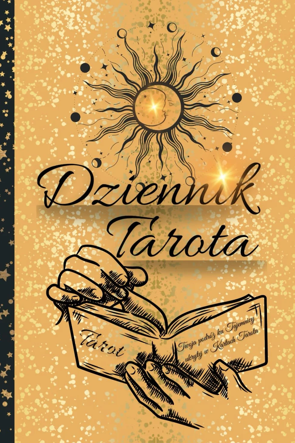 Dziennik Tarota: Odkrywaj Tajemnice Kart Tarota: Zeszyt do nauki i praktykowania kart Tarota: w miękkiej matowej okładce 150 stron rozmiar zeszytu.