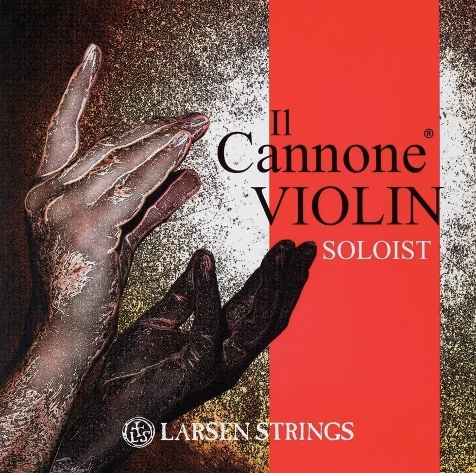 LARSEN STRINGS skrzypce struny Il Cannone - 4/4 skrzypce - Soloist - komplet 4 strun, napięcie 24,5 kg/53.9 lbs
