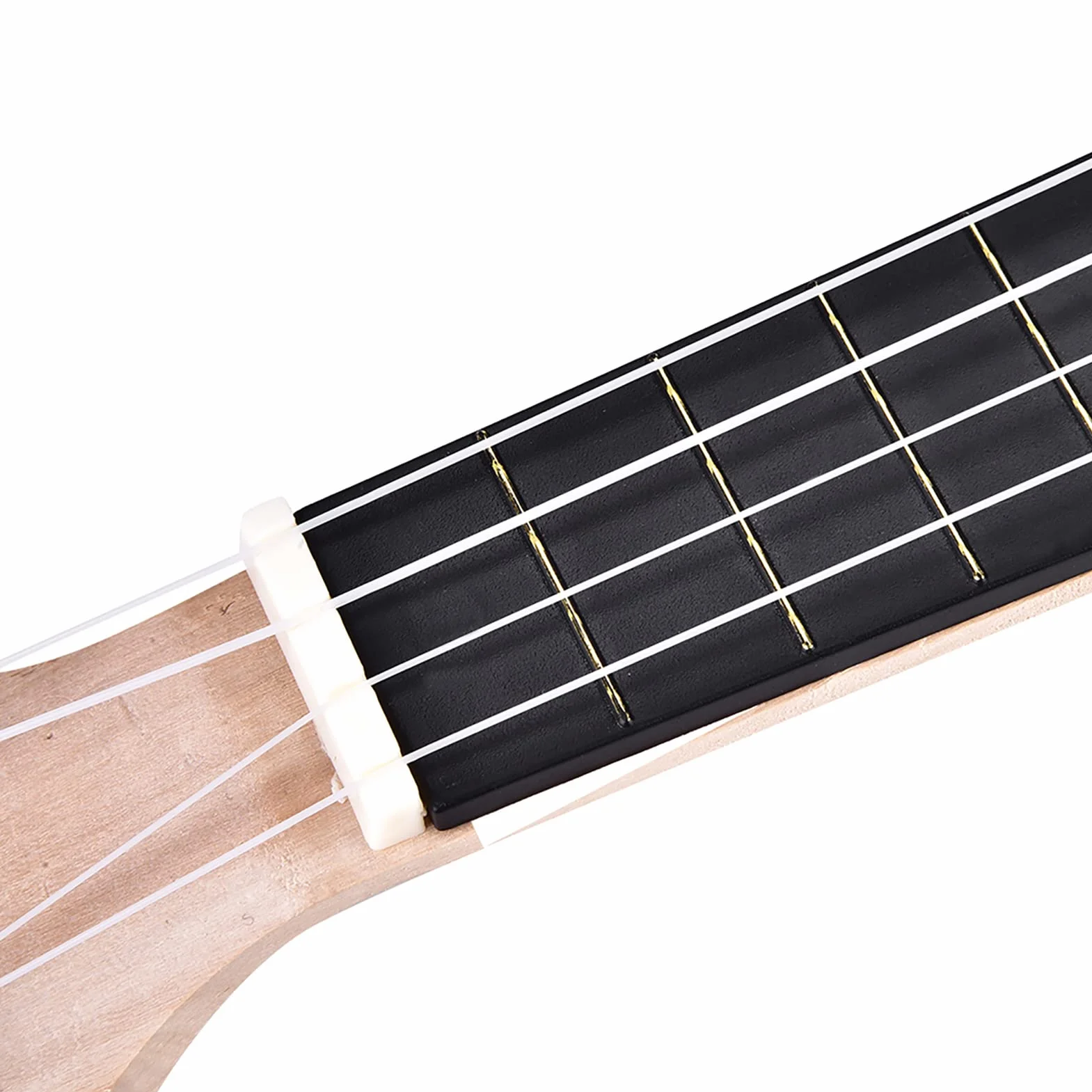 Ukulele zestaw DIY, 53 cm 4 struny Ukelele DIY zestaw dla dzieci dzieci dorosłych projekt artystyczny instrument muzyczny