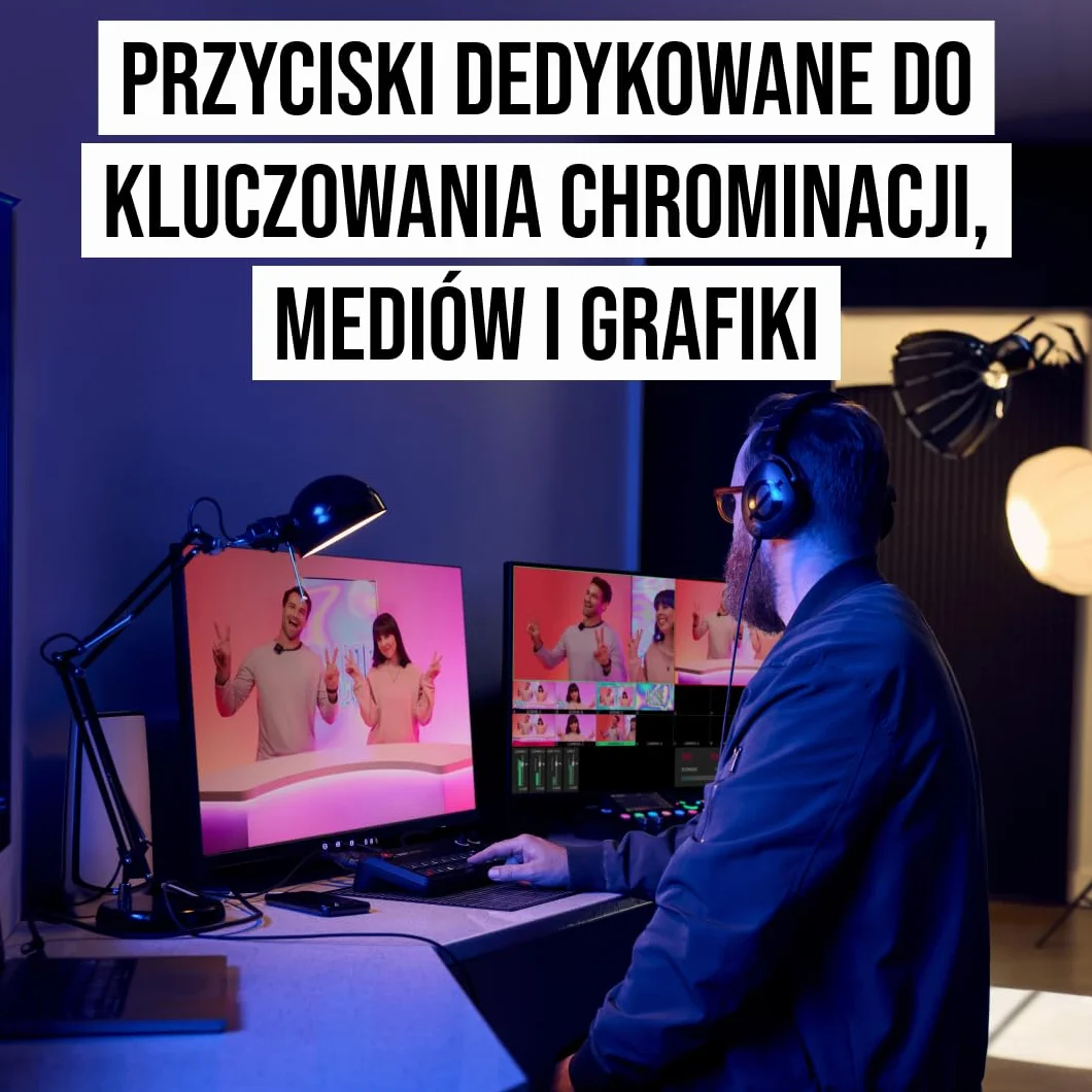 RØDE RØDECaster Video - Profesjonalny przełącznik wideo i interfejs audio - Wielokamera, 6 x wejść wideo (HDMI i USB), 1080p60, Sceny z wieloma źródłami