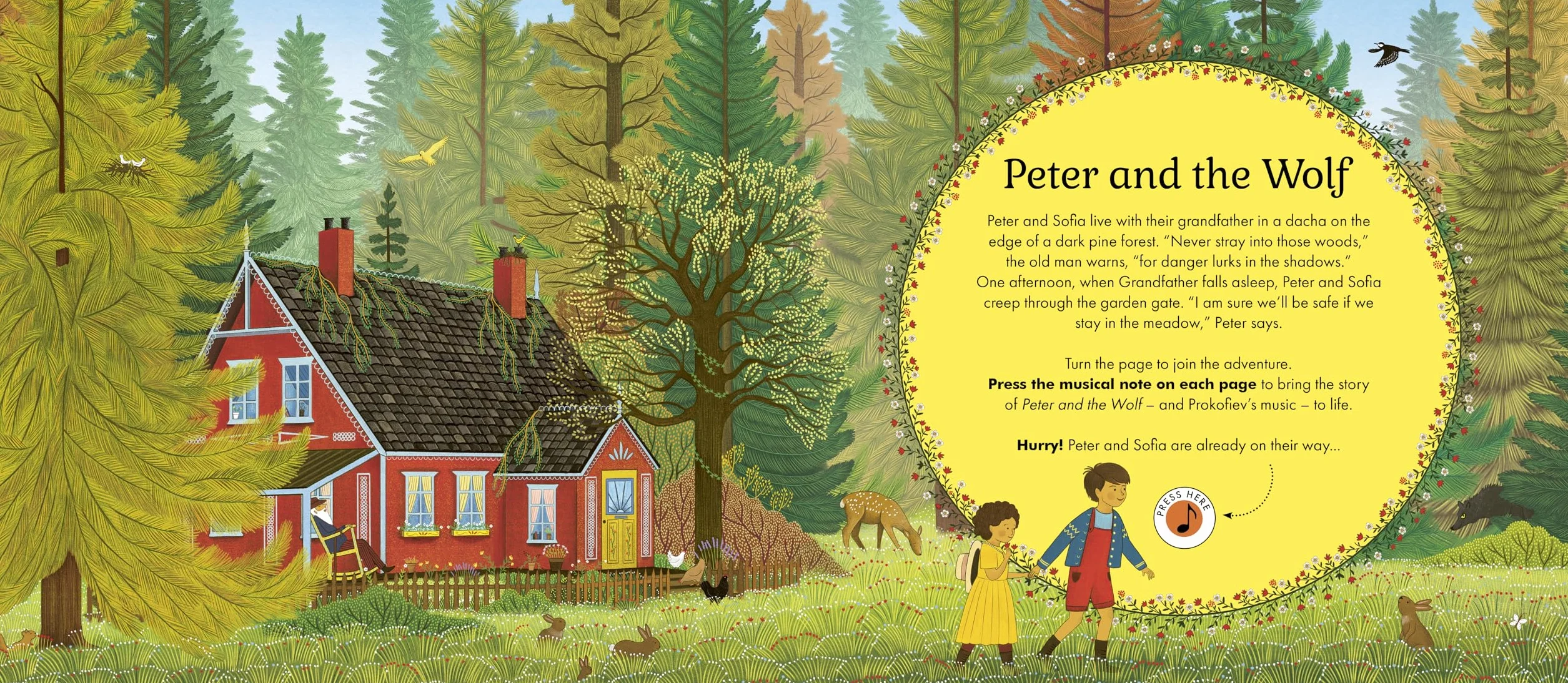 The Story Orchestra: Peter and the Wolf /anglais: Press the note to hear Prokofiev's music: Volume 9