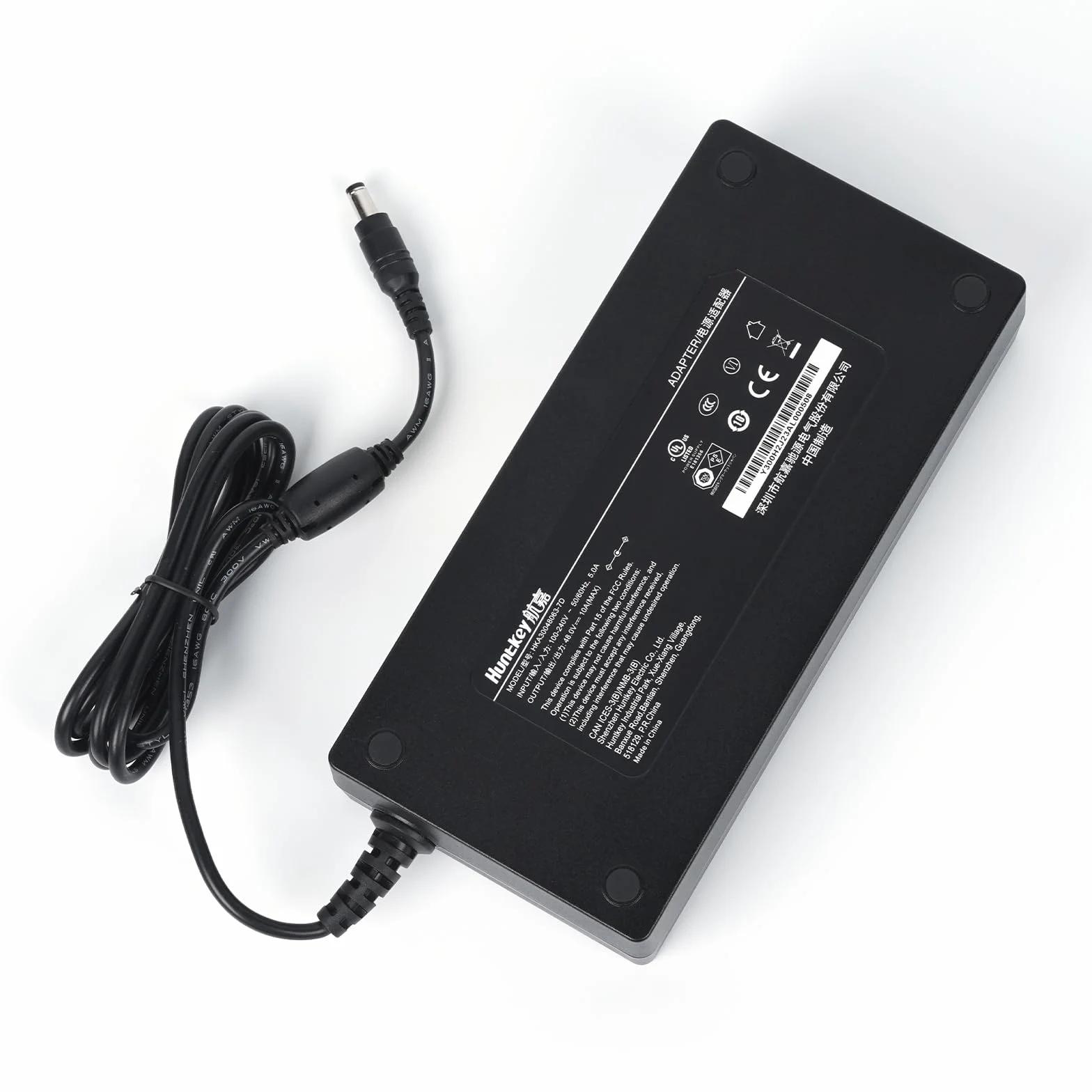 Fosi Audio 48 V 10 A adapter sieciowy do domowego wzmacniacza audio ZA3, V3, V3 Mono, BT20A Pro, TB10D Amp