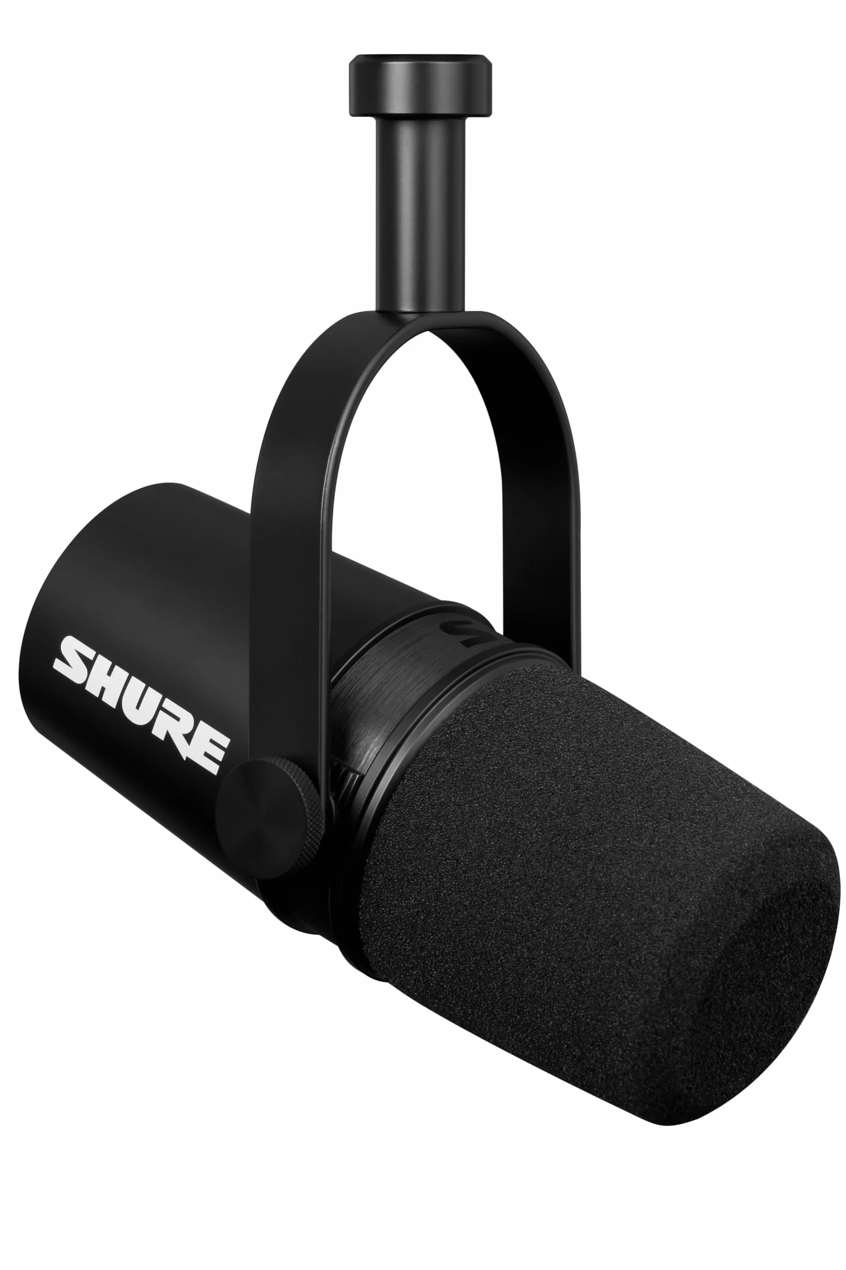 Shure MV7X XLR Pro Dynamic Mic Podcast Mikrofon - do podcastów i nagrywania wokalu, metalowa konstrukcja, kompatybilny ze statywem mikrofonowym - czarny