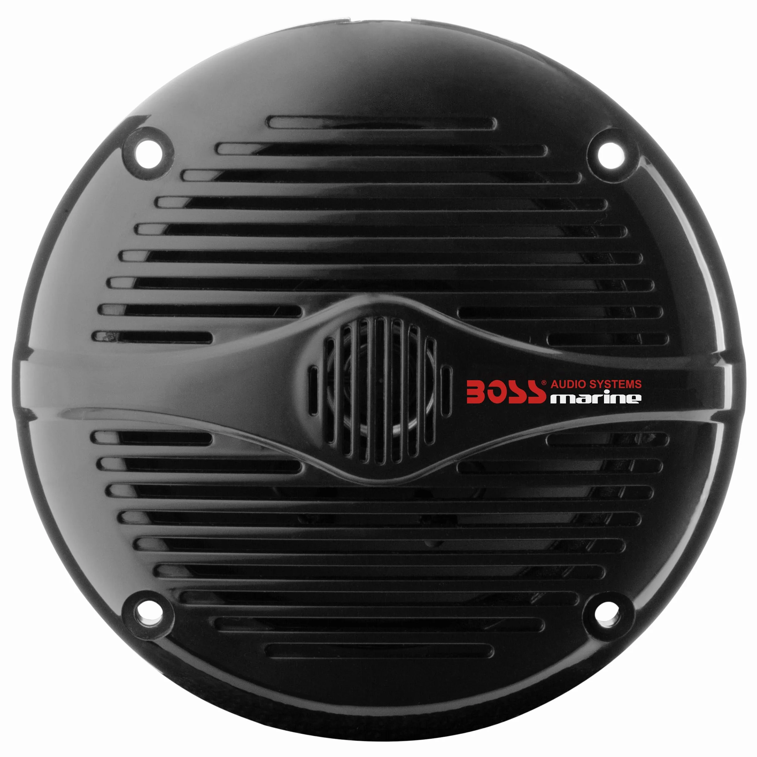 BOSS Audio Systems MR50B 13.3 cm morskie głośniki stereo do łodzi - 150 W (para), 2-drożny, dźwięk pełnozakresowy, wysokotonowe, koncentryczne, odporne na warunki atmosferyczne, sprzedawane w parach