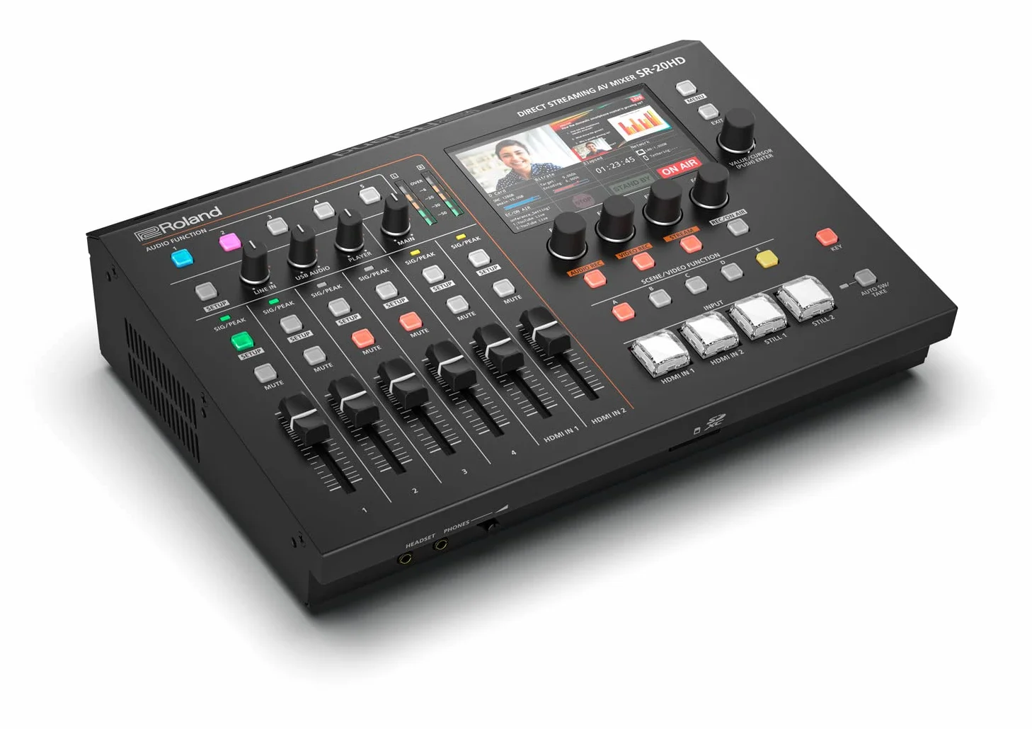 Mikser AV Rolanda do Bezpośredniego Streamingu SR-20HD