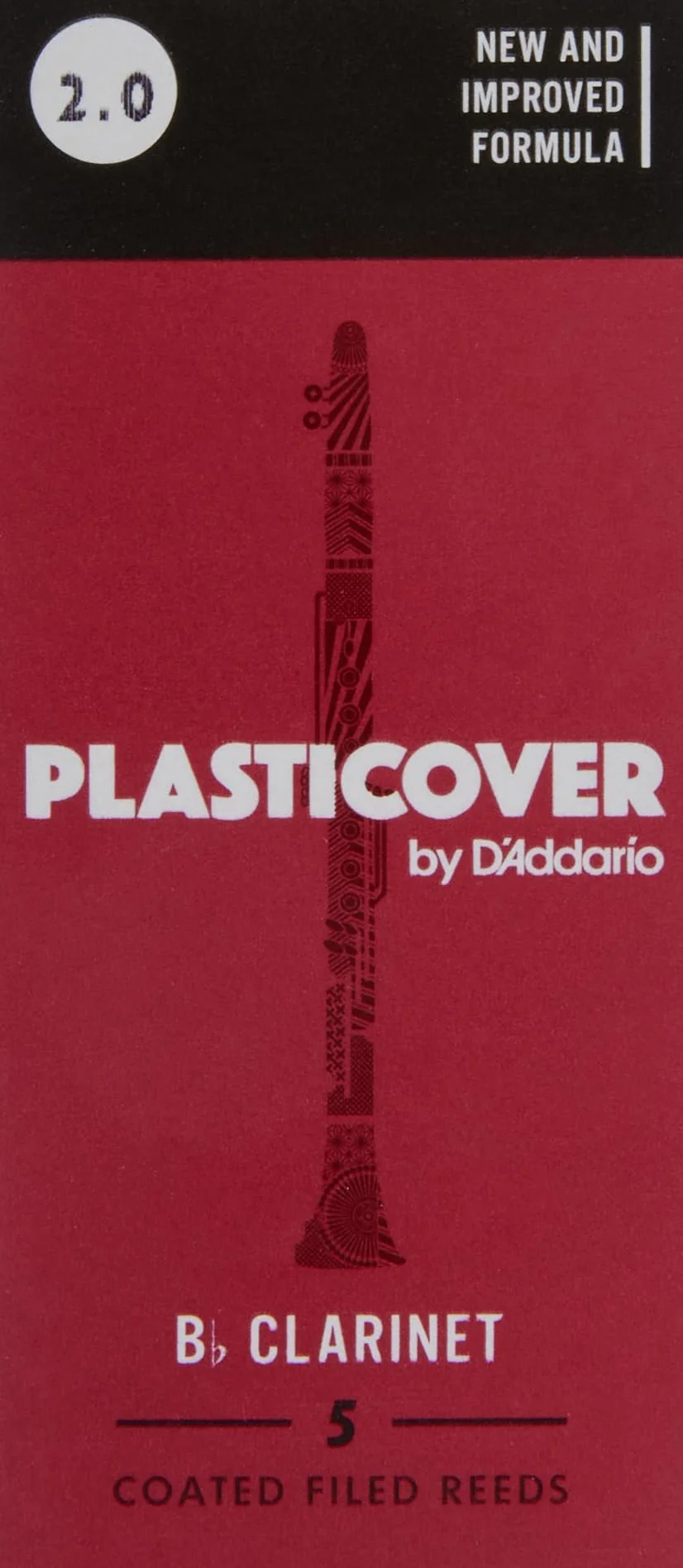 Rico Plasticover 2.0 stęchki do klarnetu Bb (5 szt.)