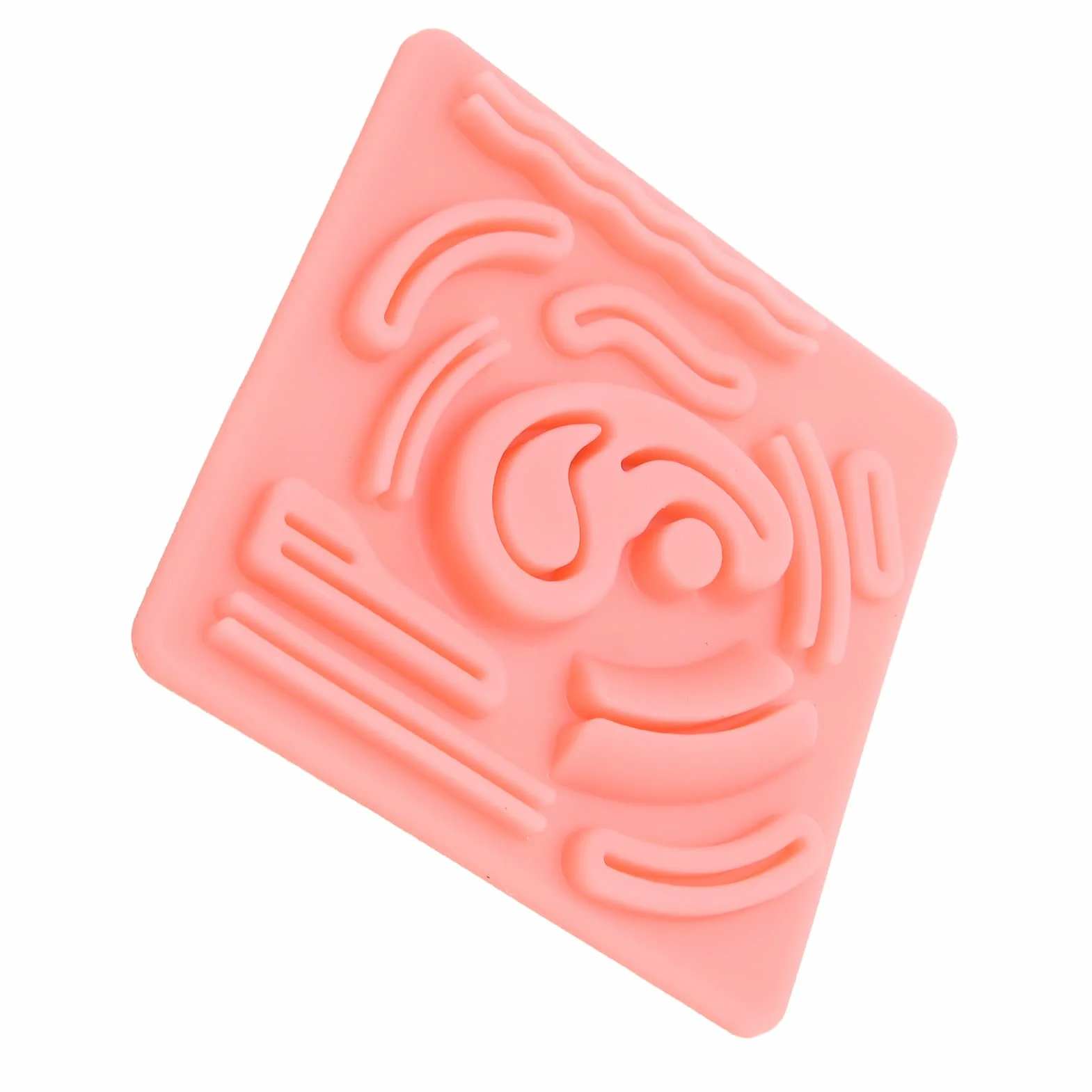 Silikonowa Podkładka do Symulacji Szwów Laparoskopowych 3D Podkładka do Szwów Laparoskopowych z Wstępnie Naciętymi Ranami do Wiązania, Szycia i Wycinania ćwiczeń Tkankowych