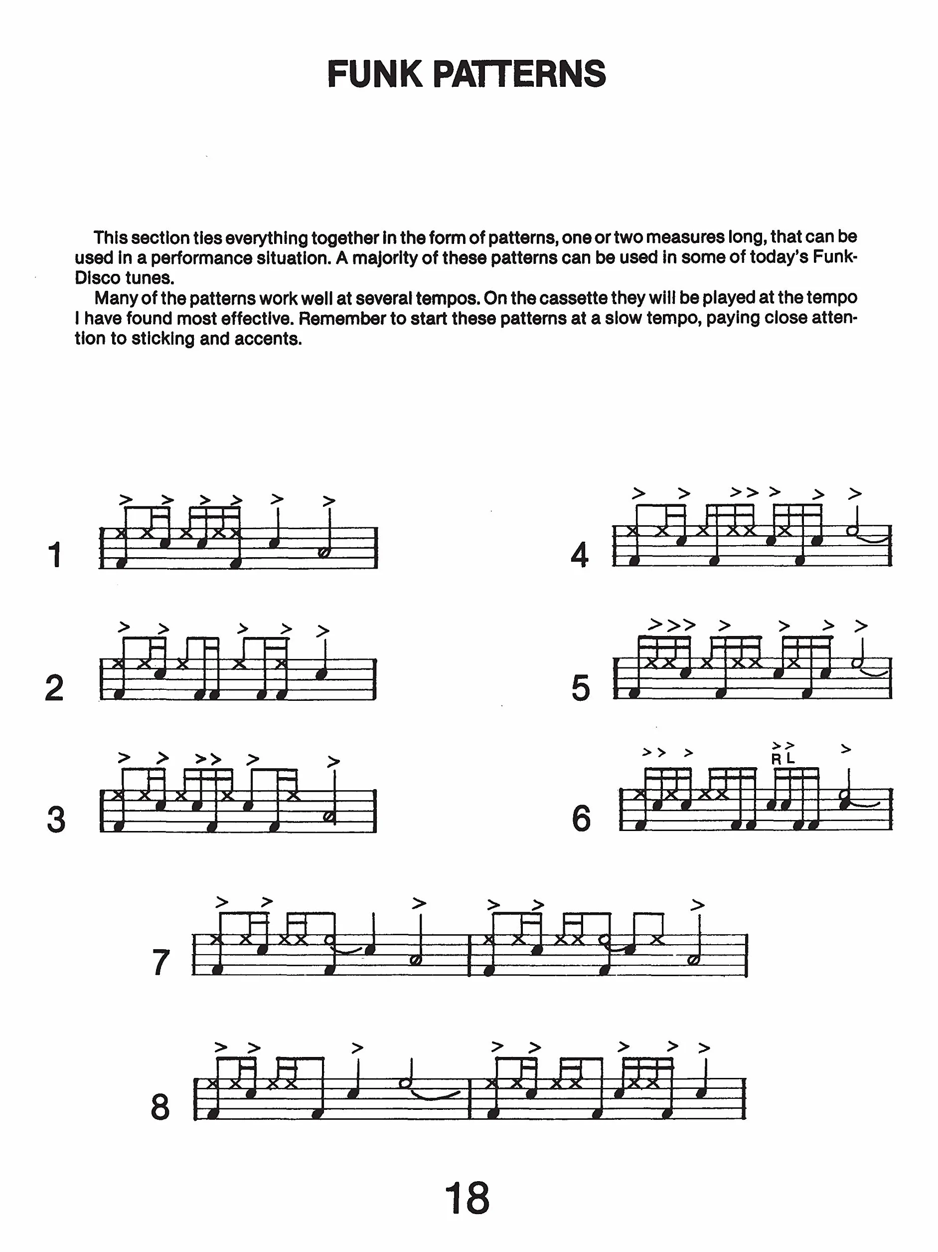 Rick latham : advanced funk studies - recueil + cd: Creative Patterns for the Advanced Drummer in the Styles of Today's Leading Funk Drummers, Book & 2 CDs