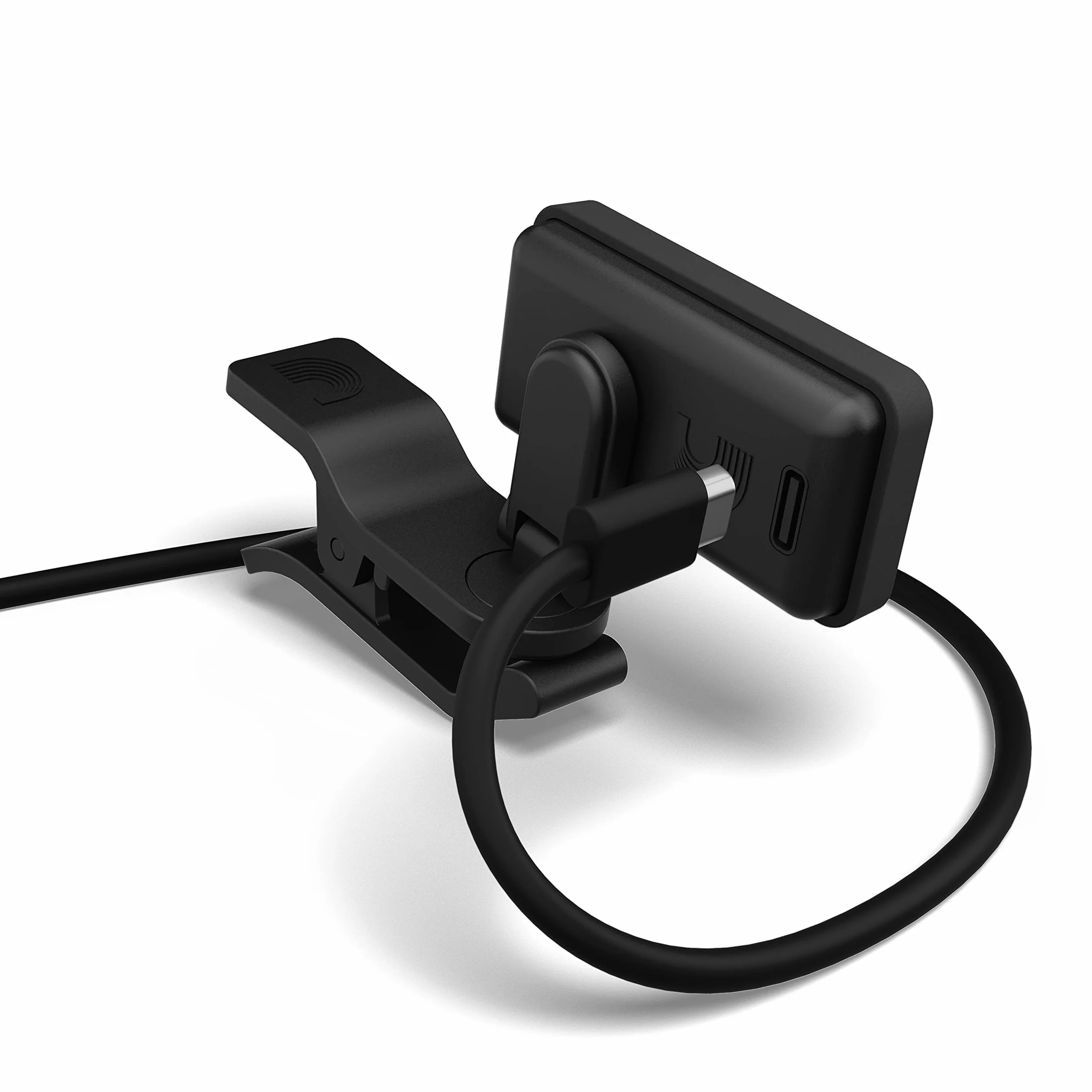 Oplaadbare Eclipse Headstock Tuner, Zwart, van D'Addario