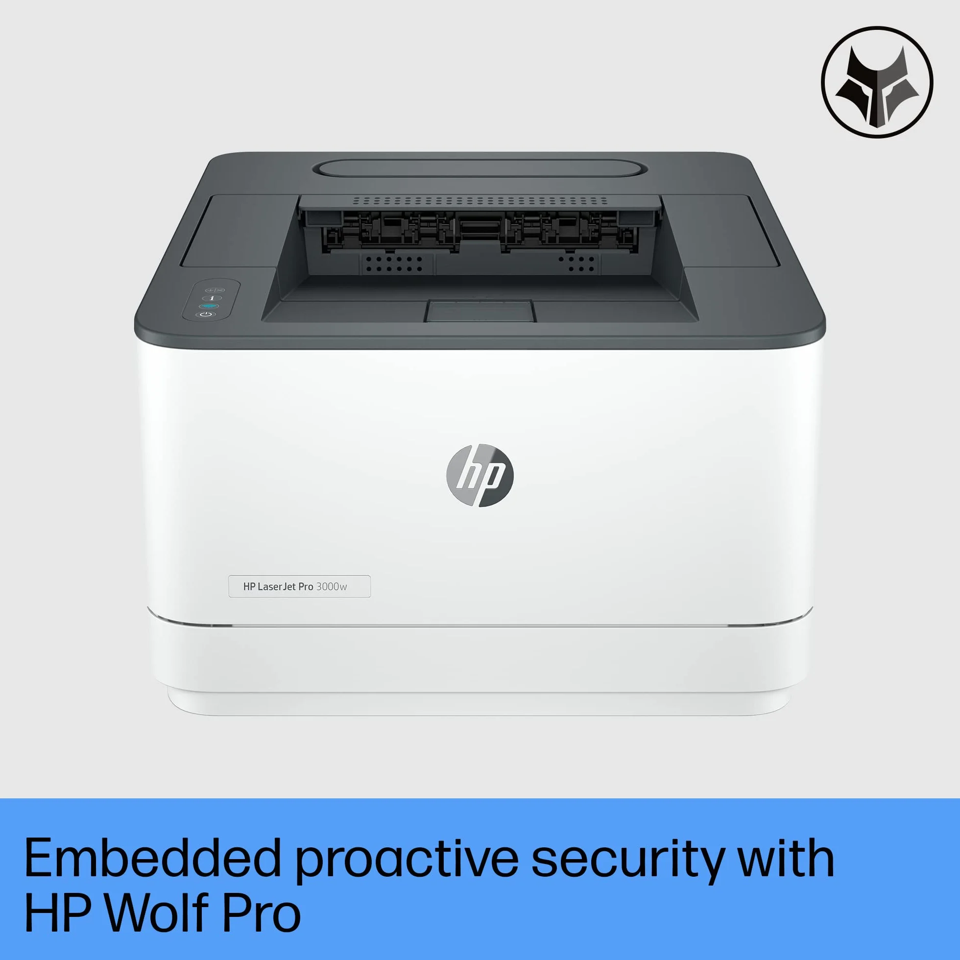 HP LaserJet Pro Drukarka 3002dn, Czerń i biel, Drukarka do Małe i średnie firmy, Drukowanie, Dwuzakresowa sieć Wi-Fi; Mocne zabezpieczenia; Energooszczędność; Szybki wydruk pierwszej strony;
