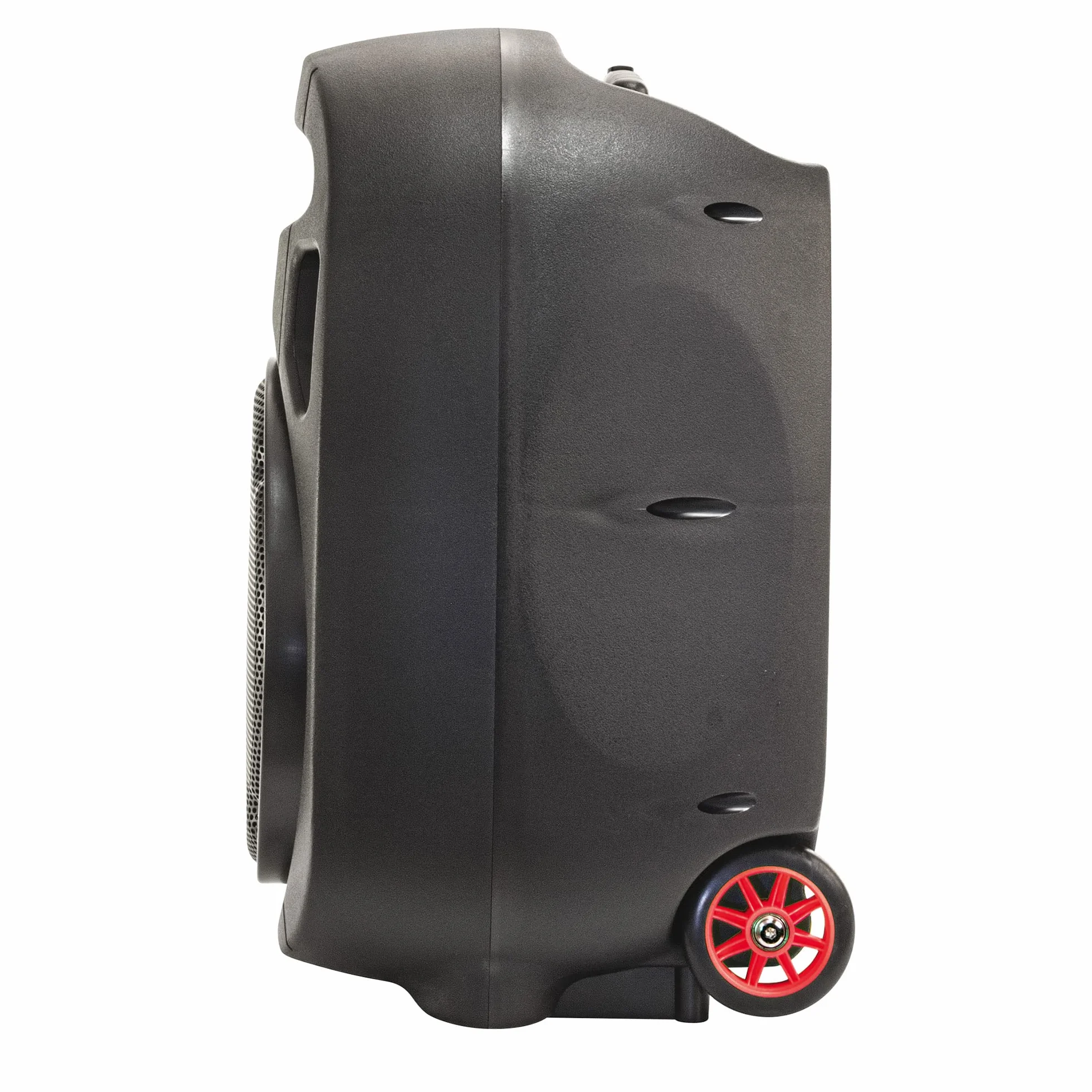 Ibiza - PORT12UHF-MKII-TWS - Przenośny głośnik 12"/700W MAX z 2 mikrofonami (UHF), pilotem zdalnego sterowania i pokrowcem ochronnym - Bluetooth, USB, SD i TWS - autonomia od 5 do 7h