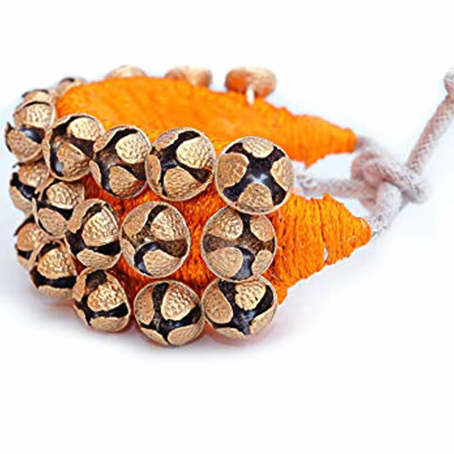 Mosiężne Ghunghat dzwonki do tańca indyjskiego folklorowego