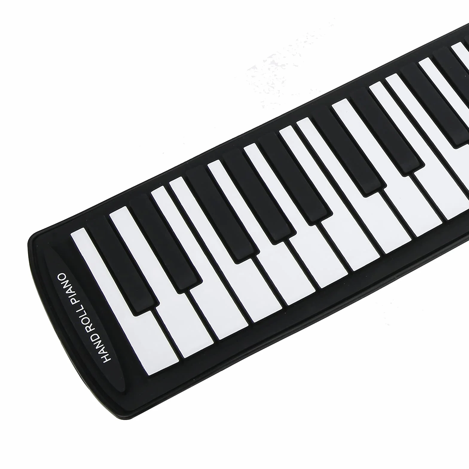 61 Klawiszy Składane Pianino Ręczne, Silikonowa Klawiatura Elektryczna do ładowania, Składana Klawiatura Fortepianowa Instrument Muzyczny