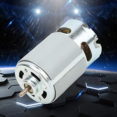 RS-550 Micro Motor 18v DC Brushed Motor High Speed 22000 Rpm for Various Cordless Electric Hand Drill Tools