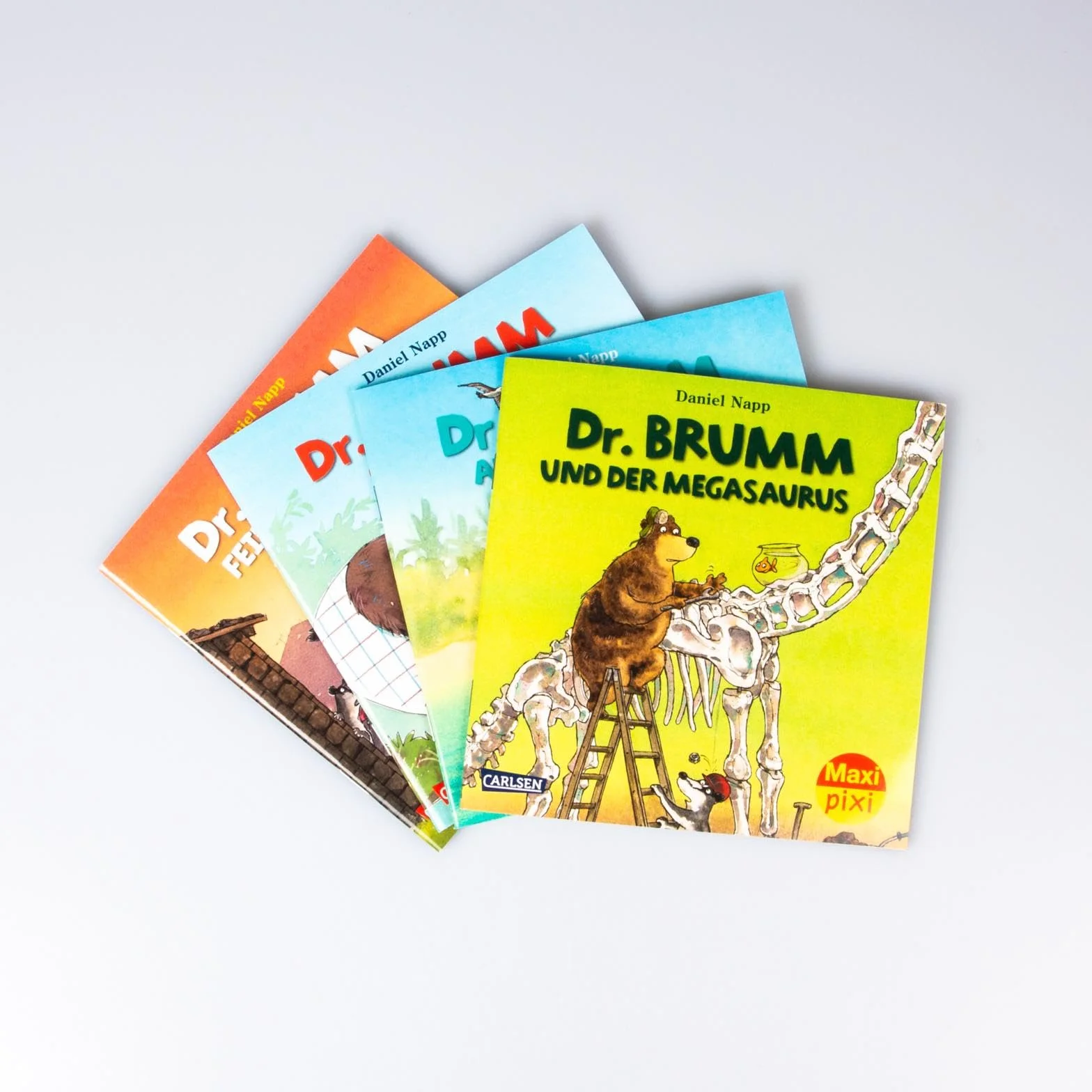 Maxi-Pixi-4er-Set 91: Neues von Dr. Brumm (4x1 Exemplar): Maxi-Pixi-4er-Set 91: Neues von Dr. Brumm (4x1 Exemplar) | 4 Minibücher für Kinder ab 3 Jahren