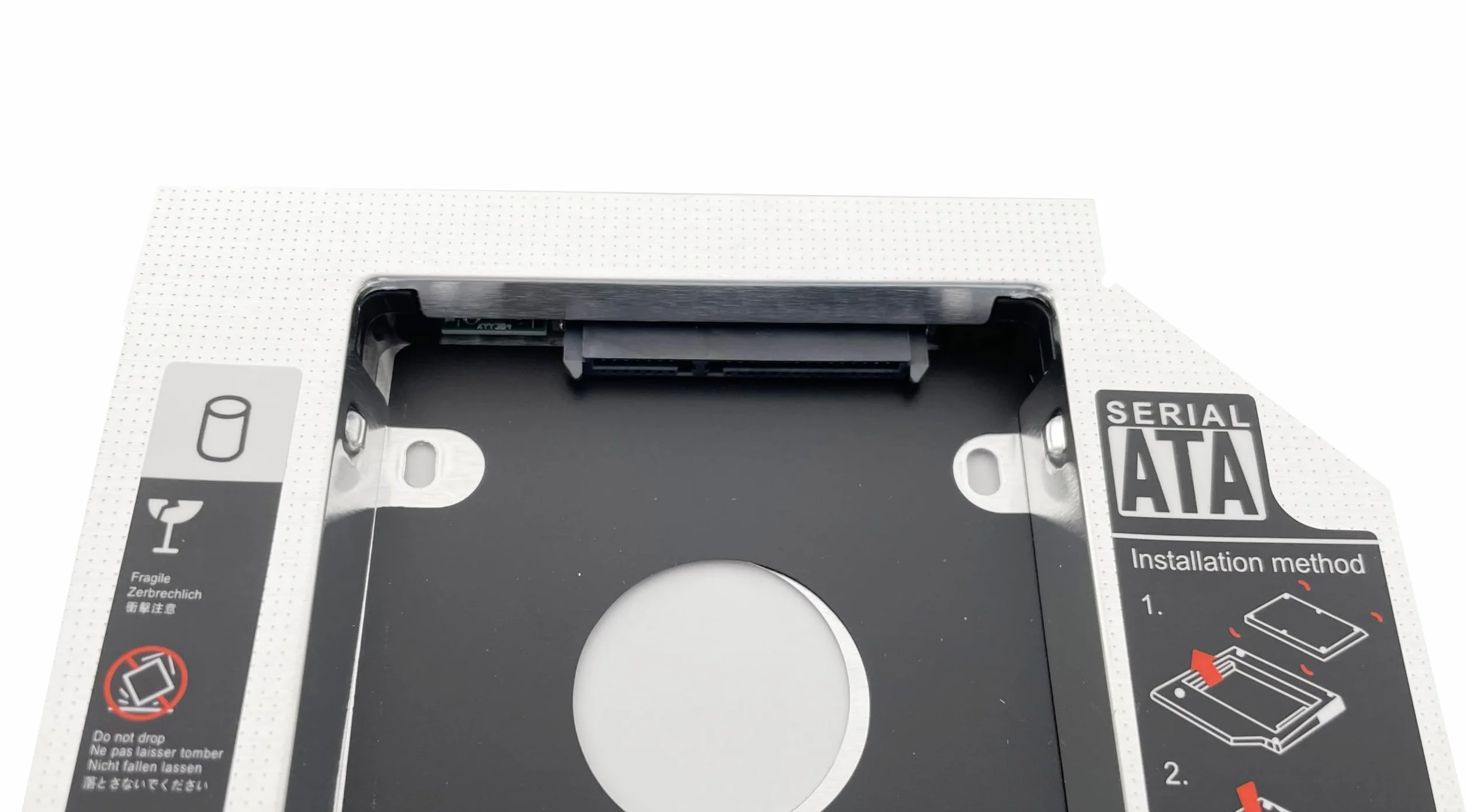 2. Drugi Dysk Twardy HDD SSD Zatoka Optyczna Rama Caddy do HP pawilon dv6-6b42eo dv6-7173er HDX18 HDX16