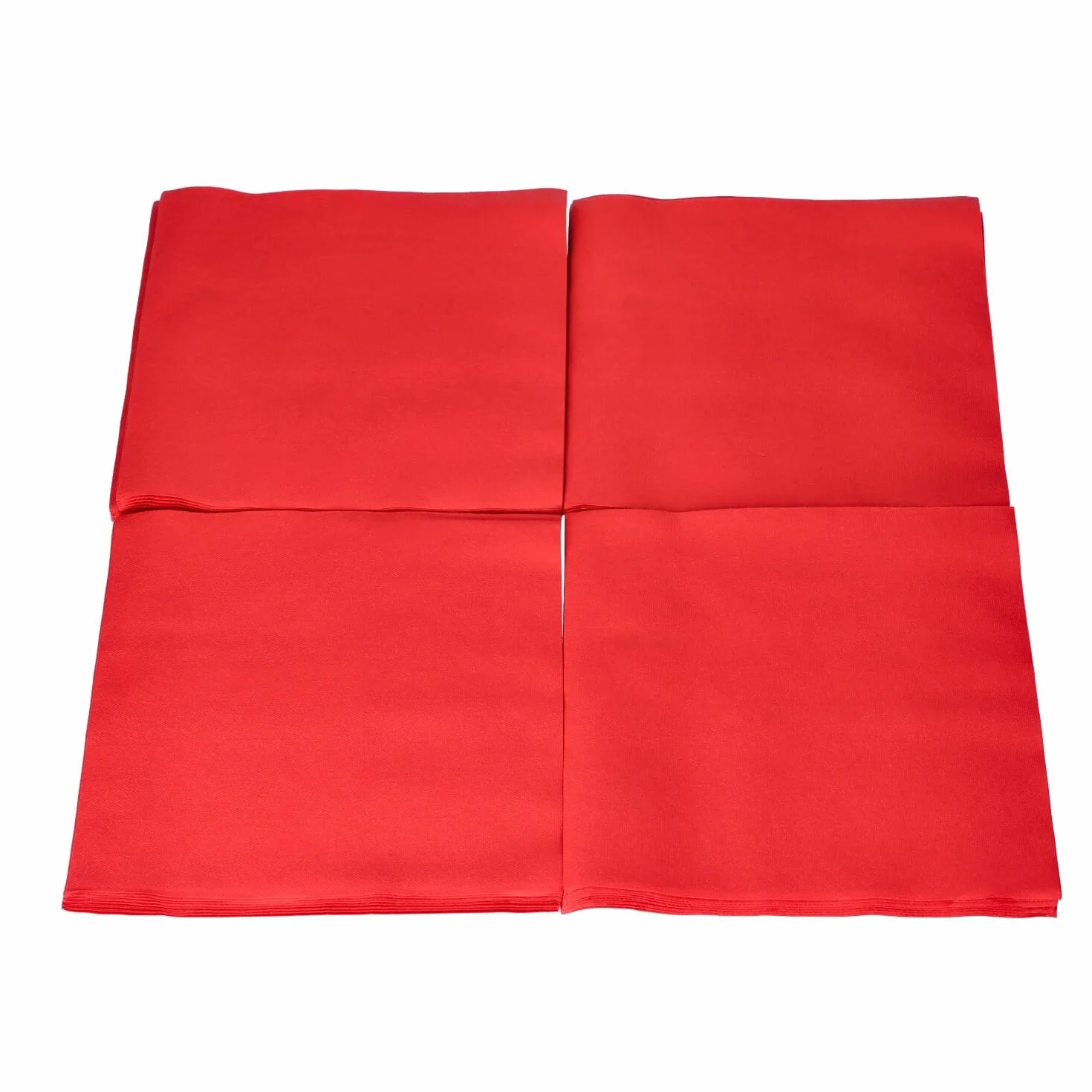 Serwetki Flizelinowe Premium Czerwone 40 X 40cm