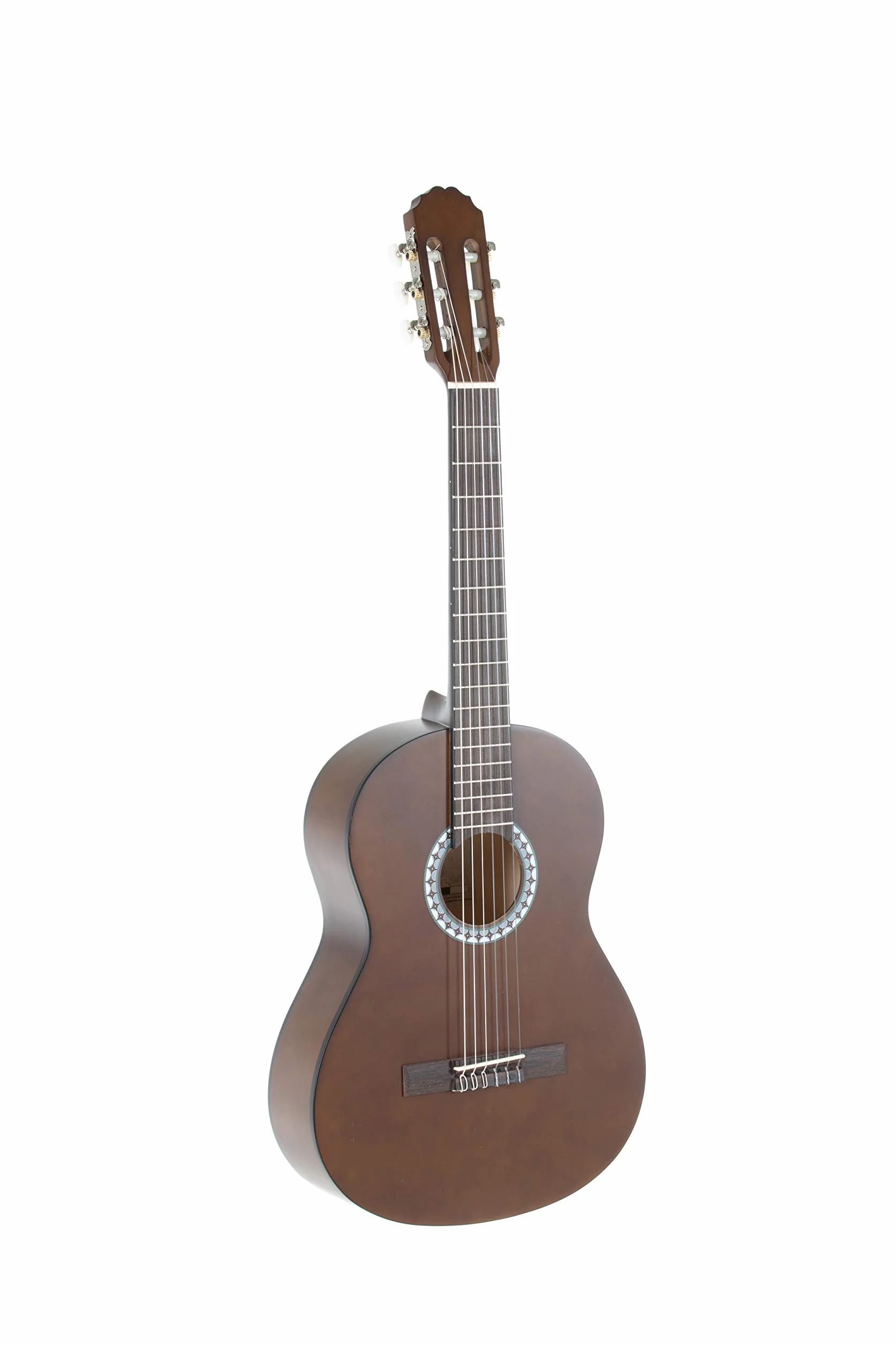 GEWA gitara klasyczna Basic 3/4, korpus lipa, podstrunnica drewno pakkaholz, chromowane maszynki, kolor orzechowy