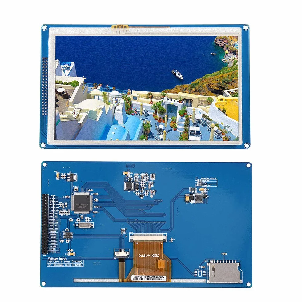 Moduł wyświetlacza TFT LCD 7 cali 800x480 kolorowy ekran dotykowy panel AVR STM32 ARM SSD1963