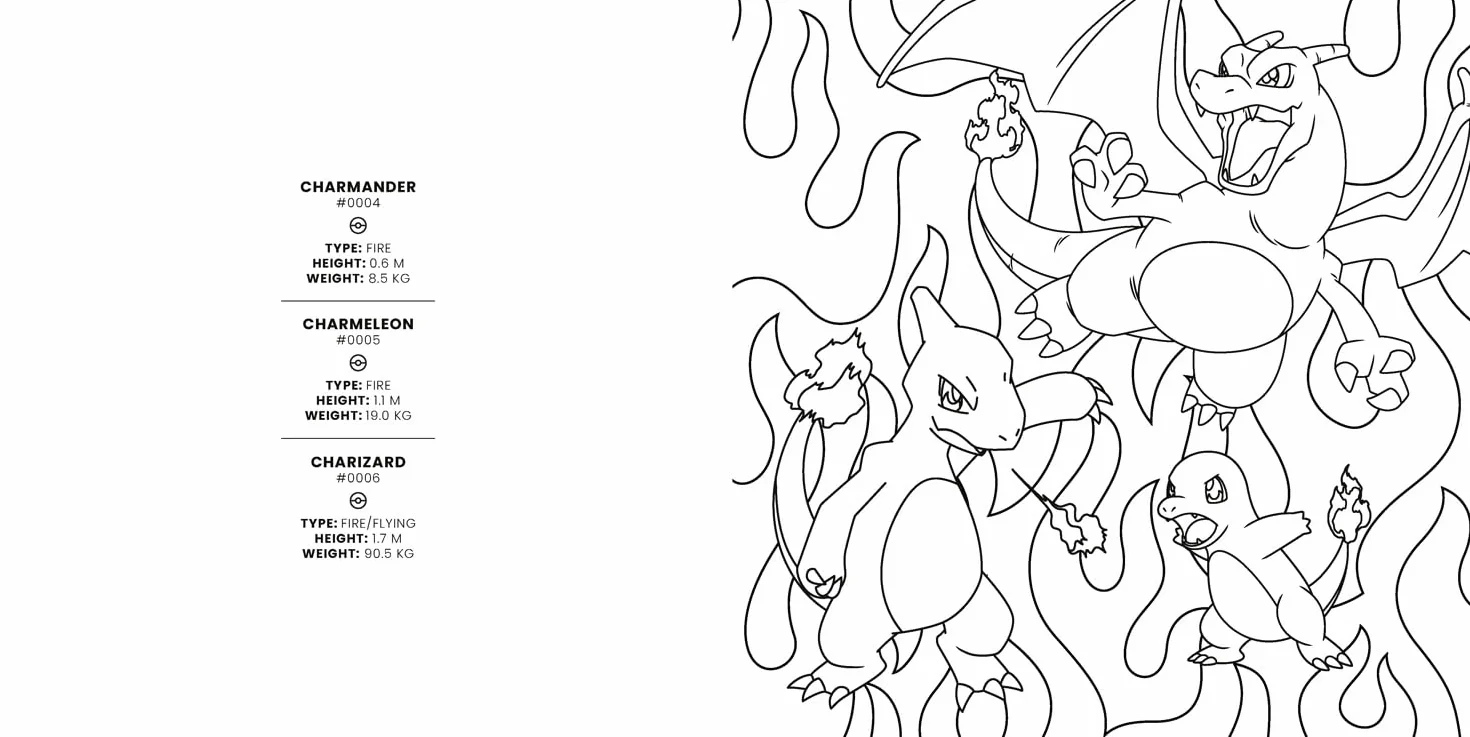 Pokémon Colour and Design: the official Pokémon colouring book for fans of the original game, relaxing and satifying. NEW for 2026!
