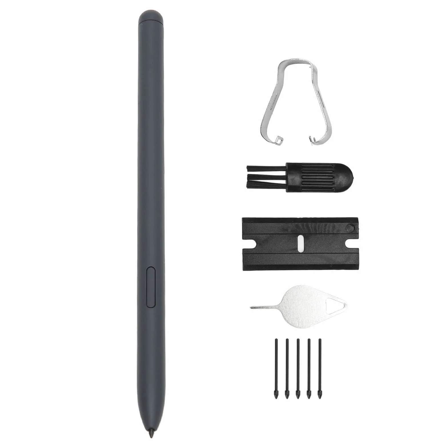Rysik Plastikowy z 5 Końcówkami dla Tab S6 Lite, Inteligentny Długopis do Pisania i Rysowania, Kompatybilny z SM P610 SM P615, 10,4 Cala