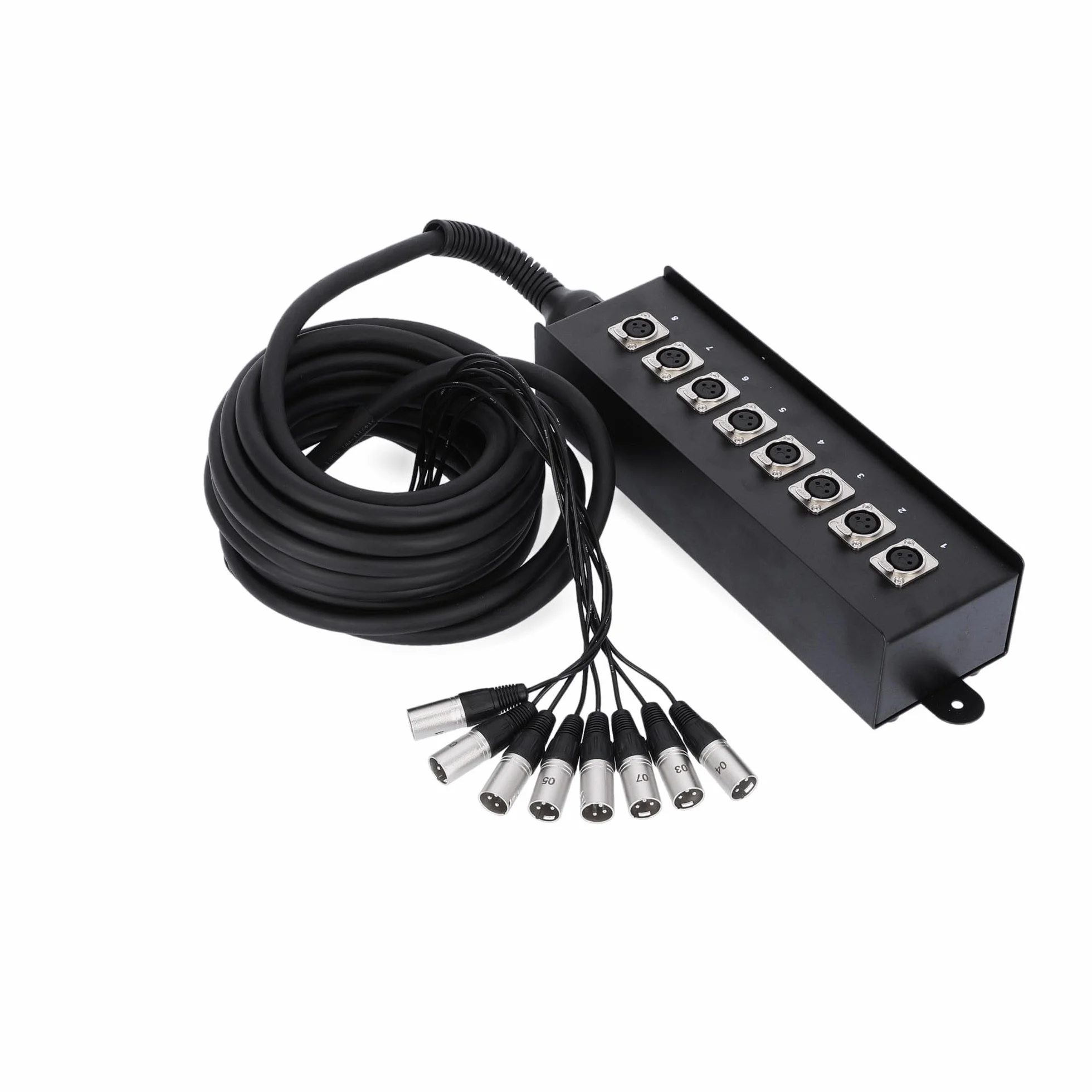 Adam Hall Cables K 8C 10 Multicore Stagebox 8 x send 10 m