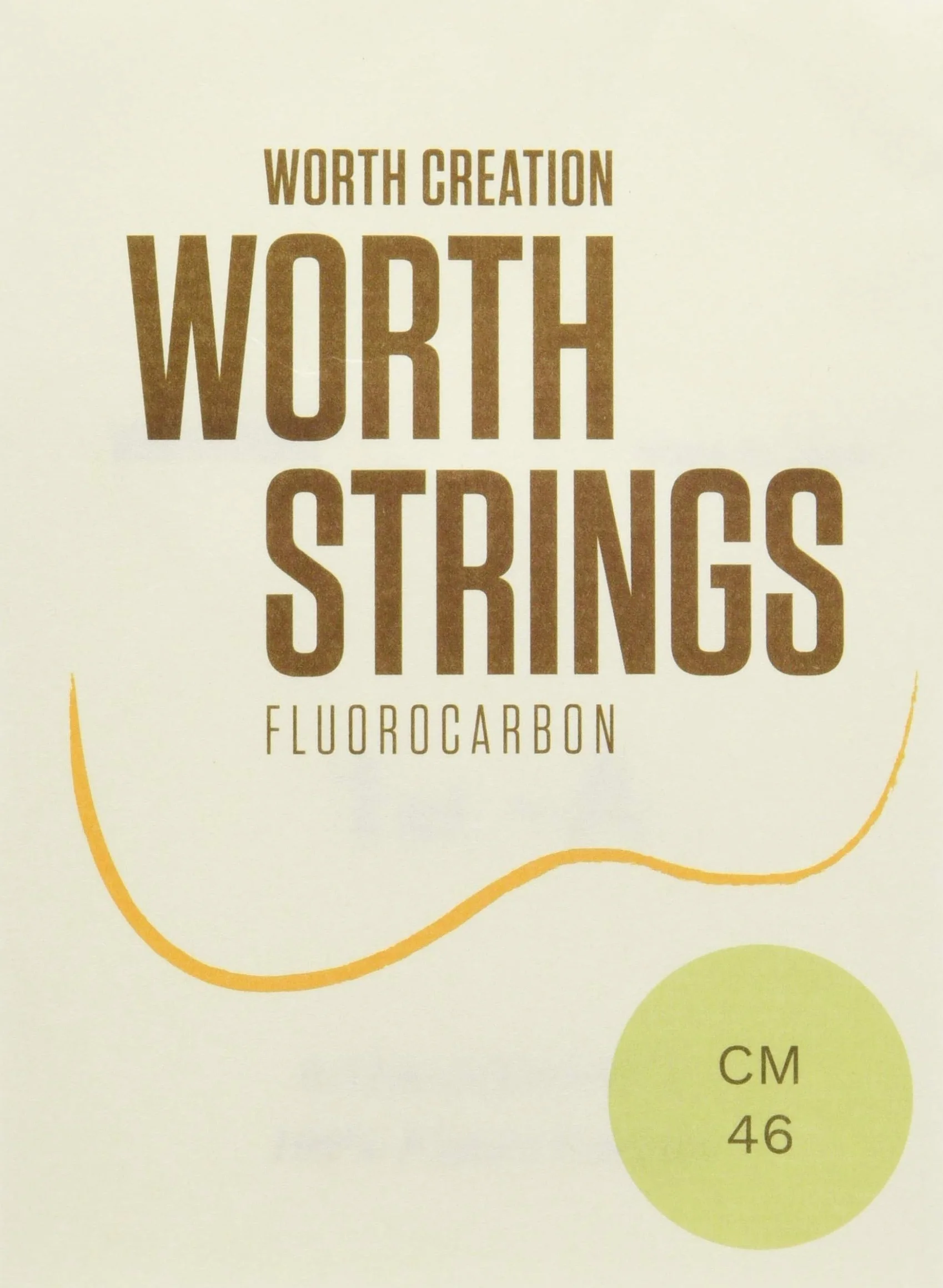Worth Strings, struny ukulele, Clear Fluoro-Carbon, do ukulele koncertowe/sportowe, Medium (0.0205-0.0260-0.0291-0.0224)