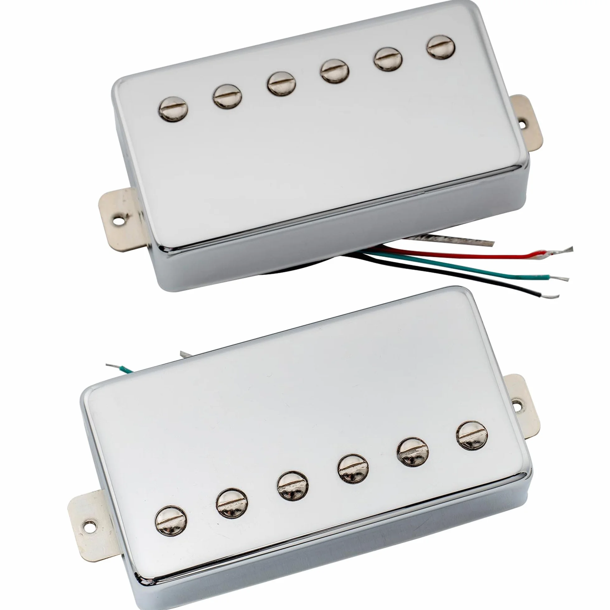 Artec VH59 Vintage Alnico 5 Humbucker Pickup Set do Gitary Elektrycznej Les Paul, Chrom