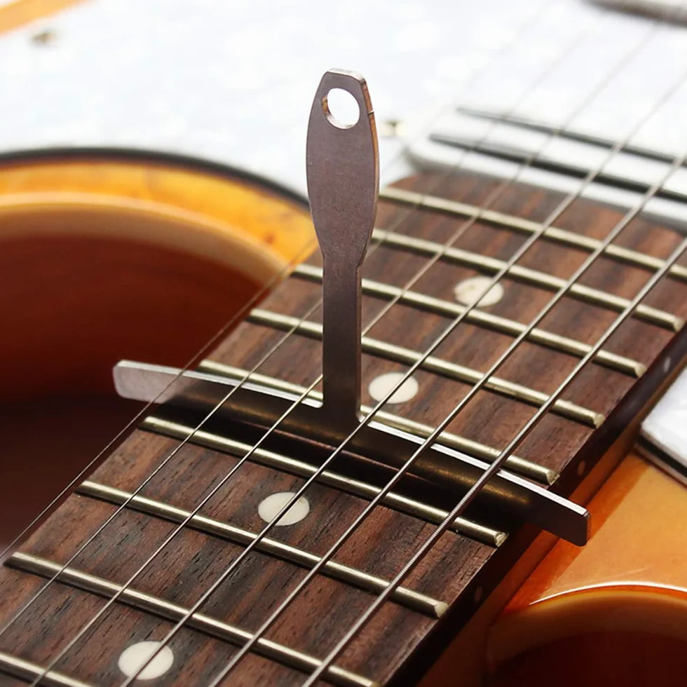 Jeffergarden Zestaw Narzędzi Gitarowych 9 promień Manowy 32 Blades Feeler Gauge Guitar Tool do Naprawy Konserwacji