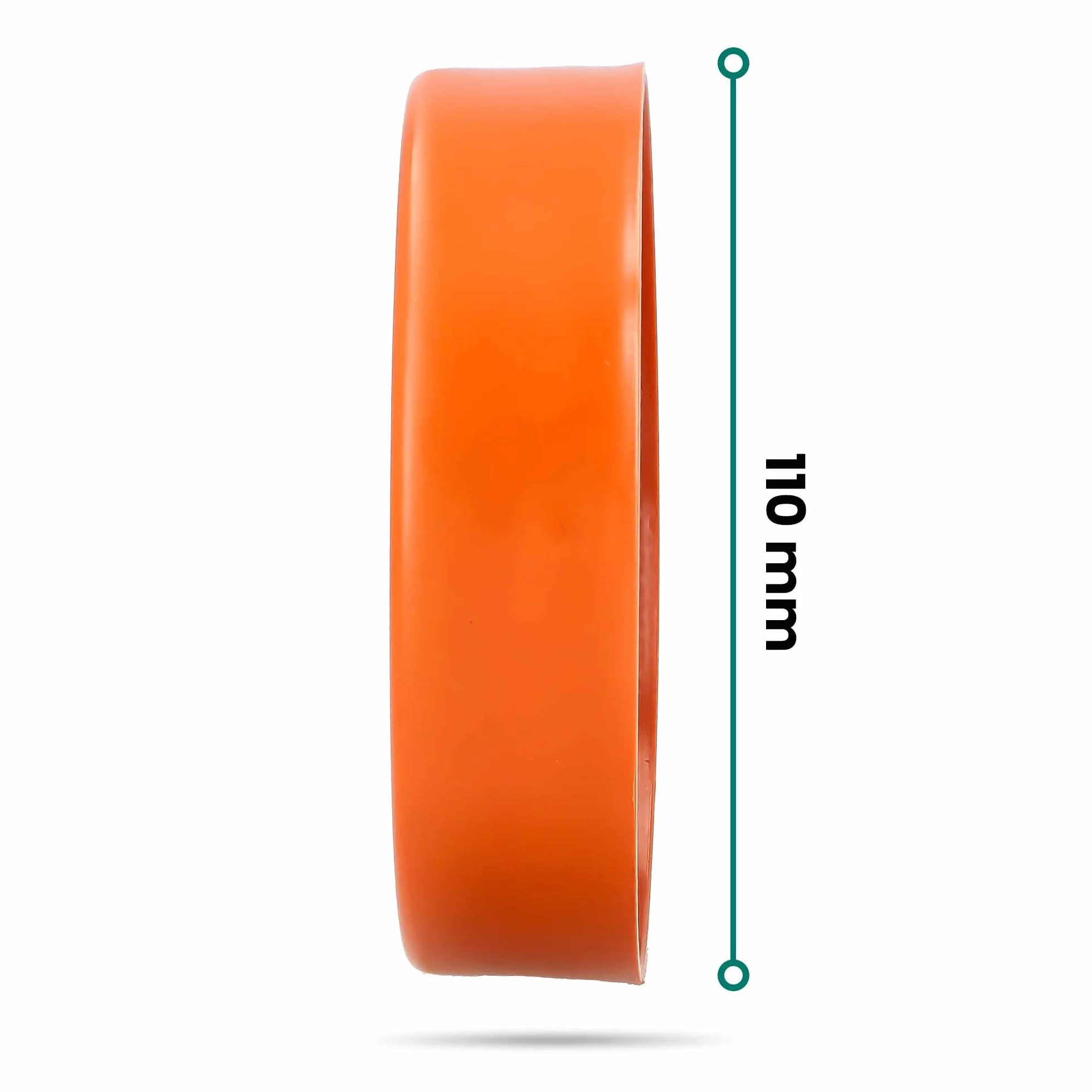 Millto™ Zaślepka Kanalizacyjna Korek Zaślepiający Zakończenie Rury 110 mm Pomarańczowa Zaślepka Do Rur Polipropylen Korek Zaślepiający Z Atestem Do Rur Kanalizacyjnych