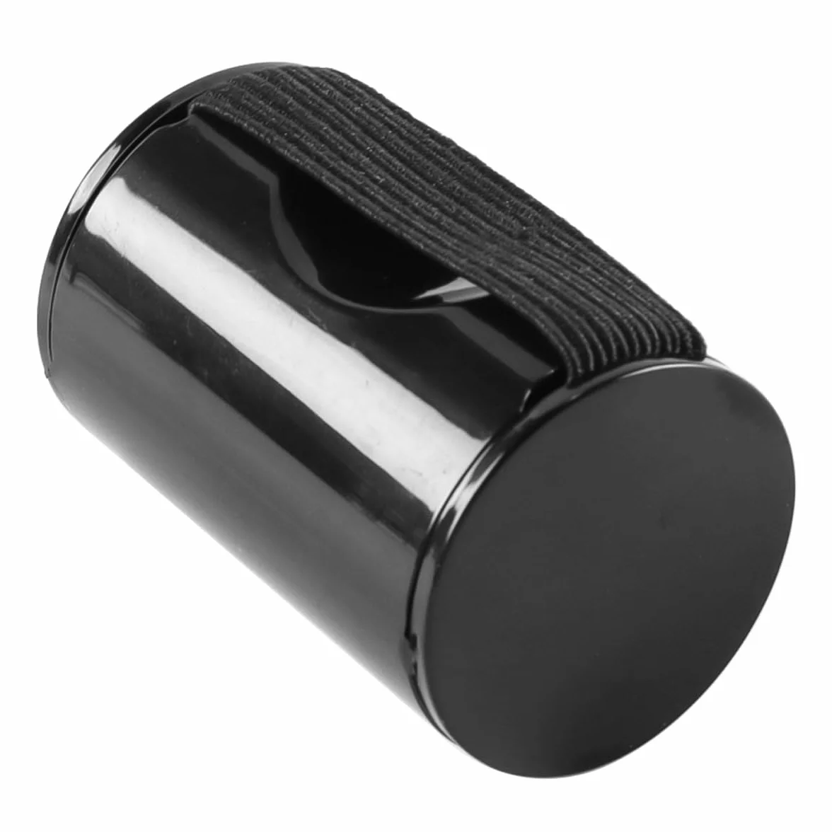2 szt. Finger Shaker Rhythm Sand Shaker Fingers Ring Plastikowy palec muzyczny do gitary, ukulele, mandoliny, banjo (czarny)