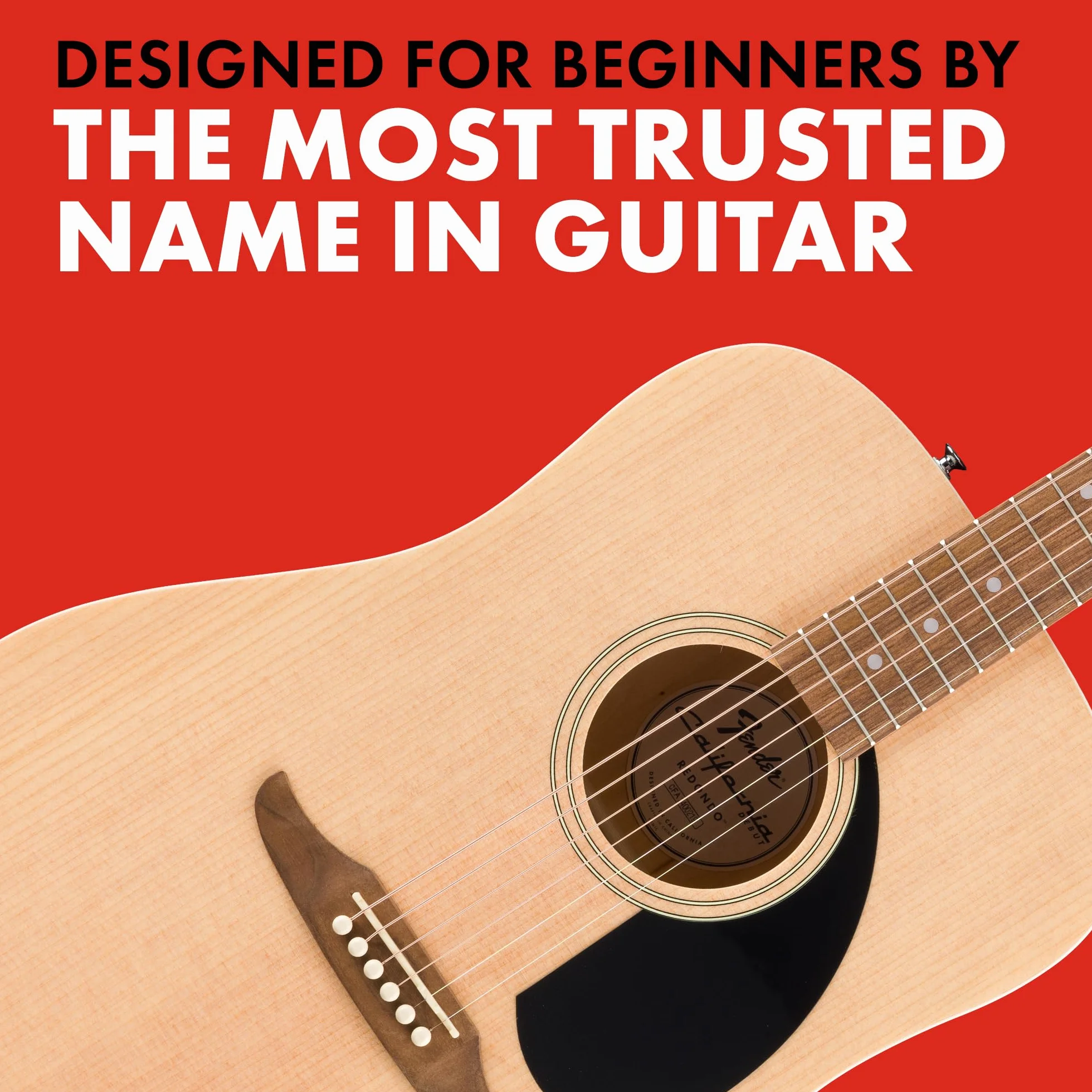 Fender California Redondo Dreadnought Gitara akustyczna świerk naturalny