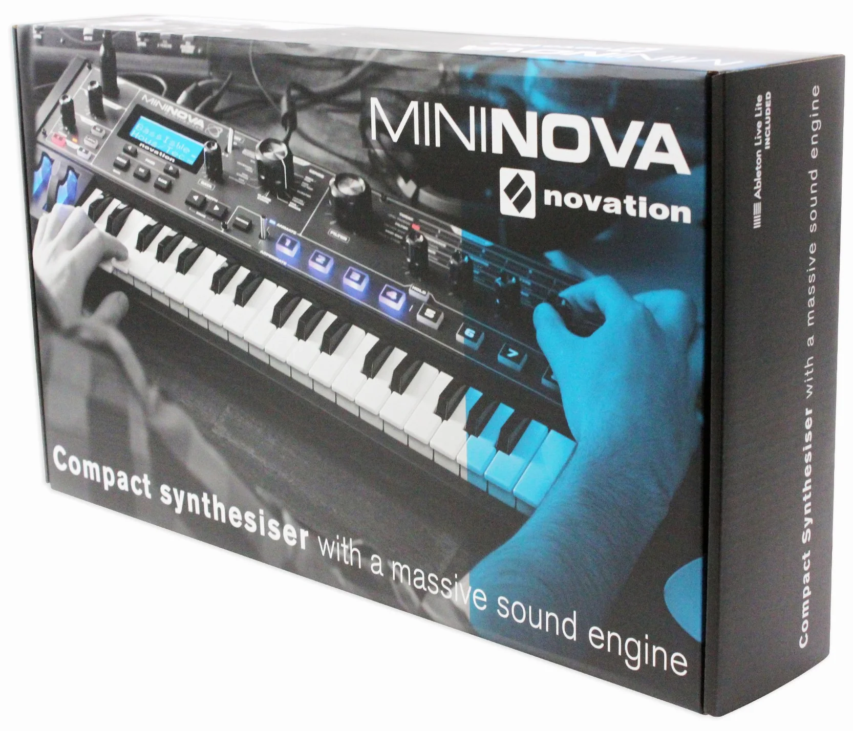 Novation Mininova Syntetyzator, Czarny/Biały, 37 klawiszy