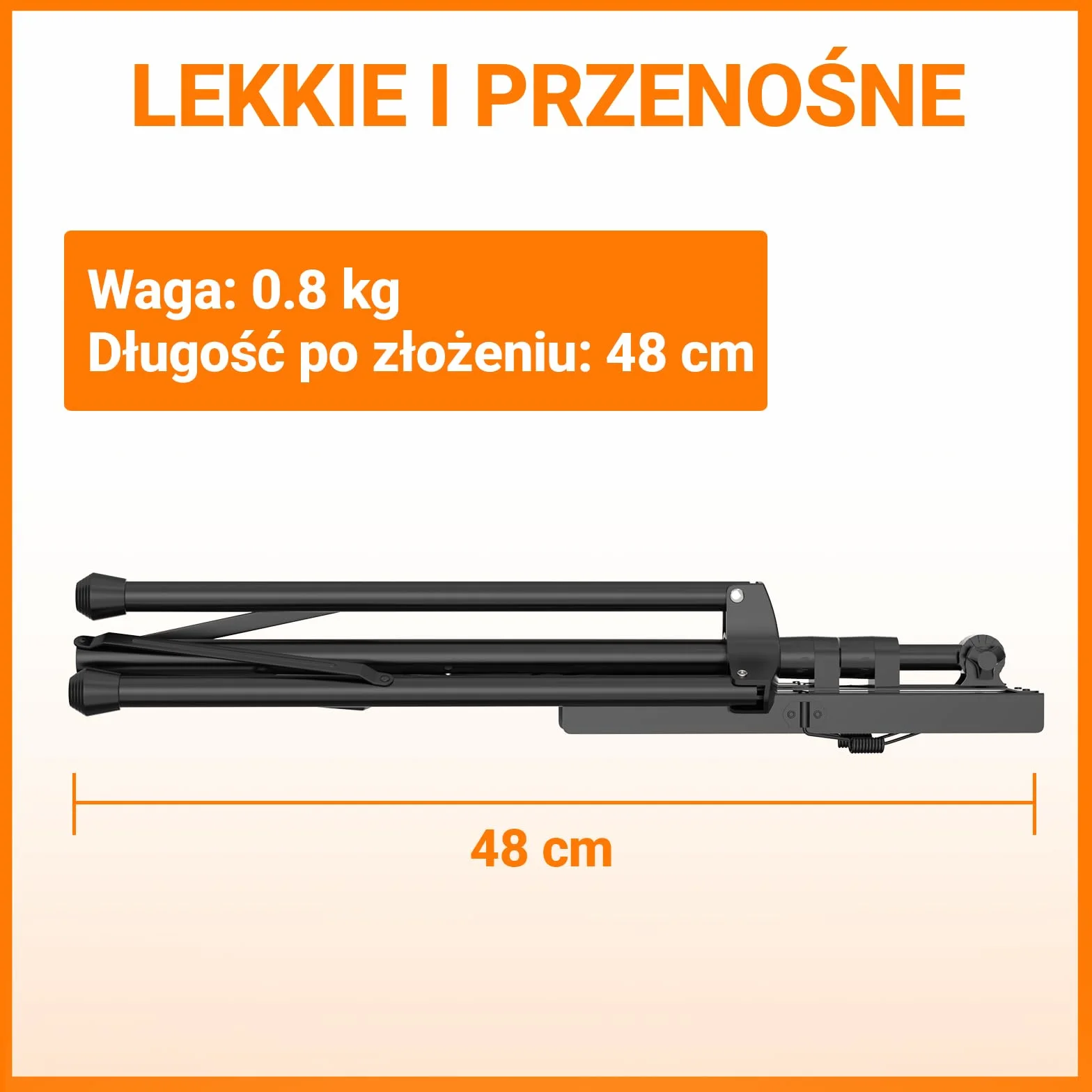 GLEAM stojak na nuty – 2 w 1, podwójne zastosowanie, składany uchwyt na nuty z torbą do przenoszenia
