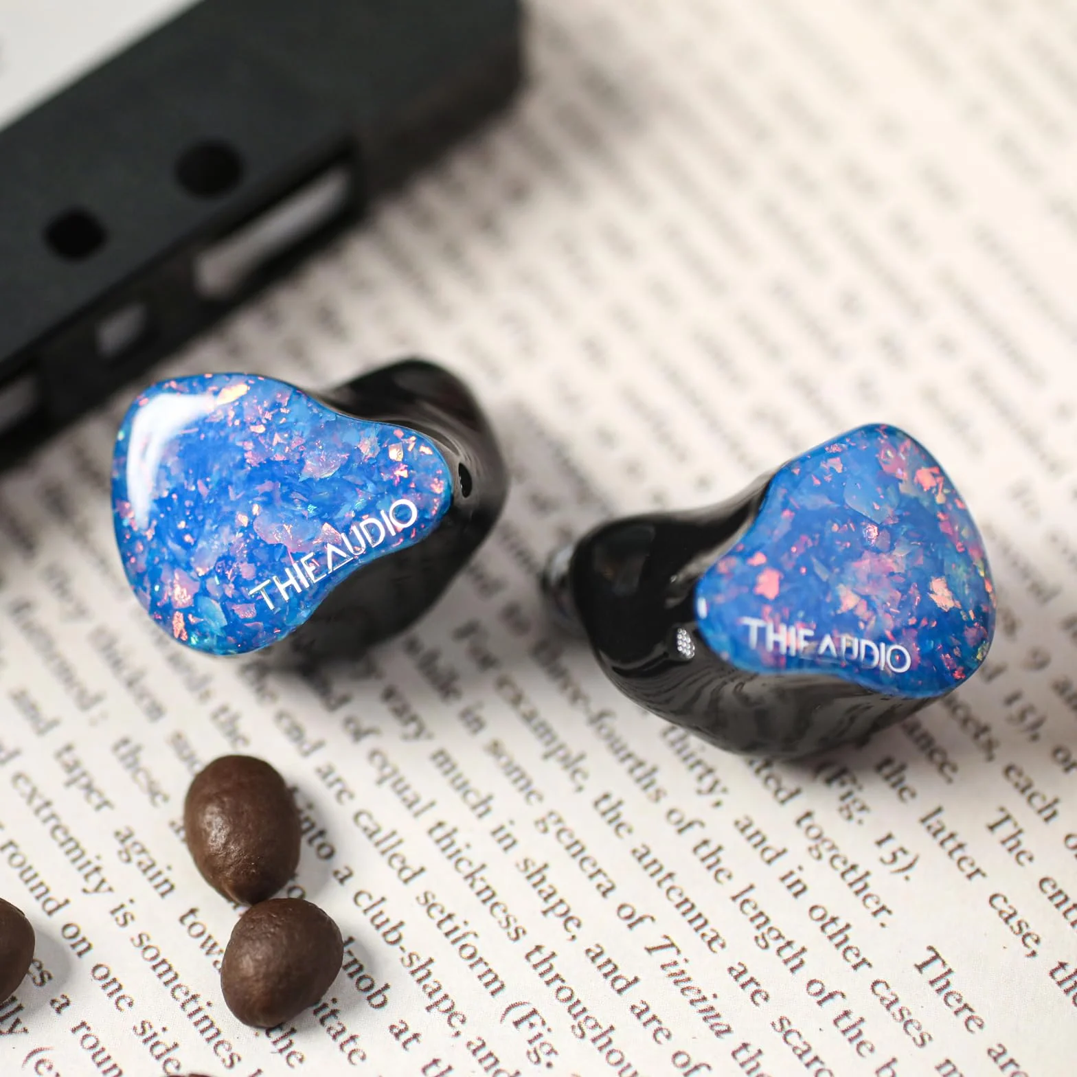 Linsoul THIEAUDIO Hype 4 2DD+4BA In Ear Monitor, słuchawki douszne HiFi IEM z balansem tonalnym, odłączanym 2-pinowym kablem OCC (Niebieski)