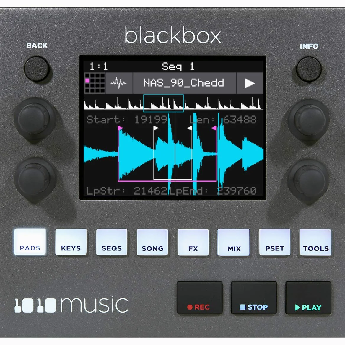 1010music Blackbox Compact Sampling Studio