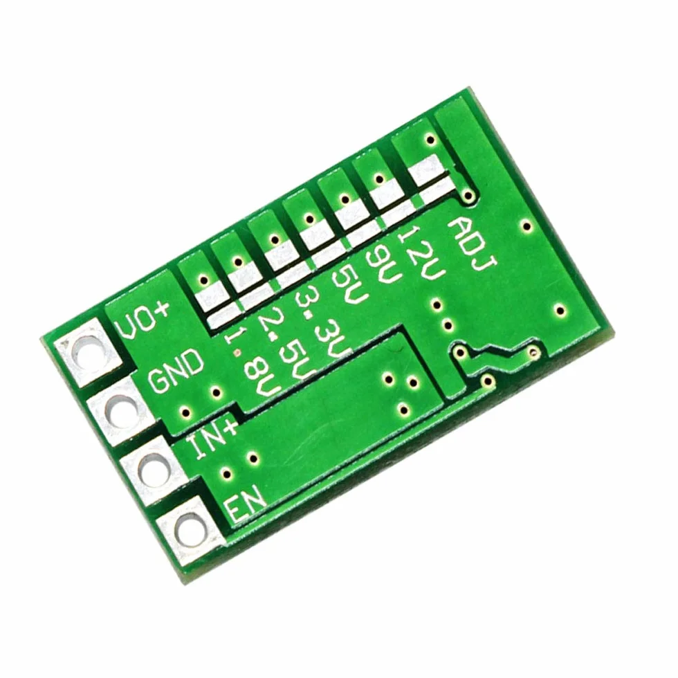 10 szt. Mini moduł zasilania step-down DC 4,5-24 V, 12 V 24 V do 5 V 3 A konwerter napięcia regulowany 1,8 V 2,5 V 3,3 V 5 V 9 V 12 V