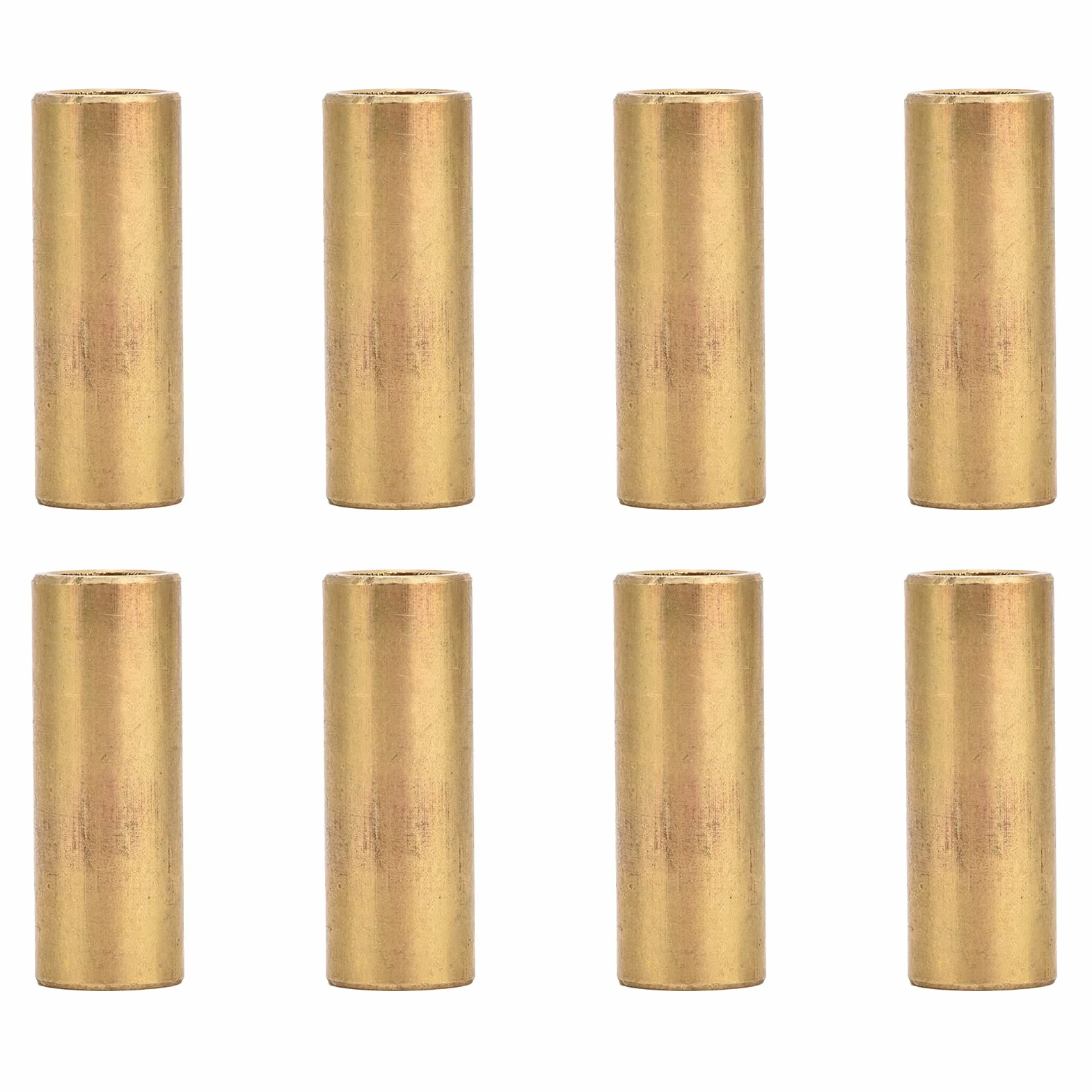 8 szt. tuleja samosmarująca 8 mm otwór x 11 mm średnica zewnętrzna x 30 mm długość mosiężna tuleja do urządzeń elektrycznych